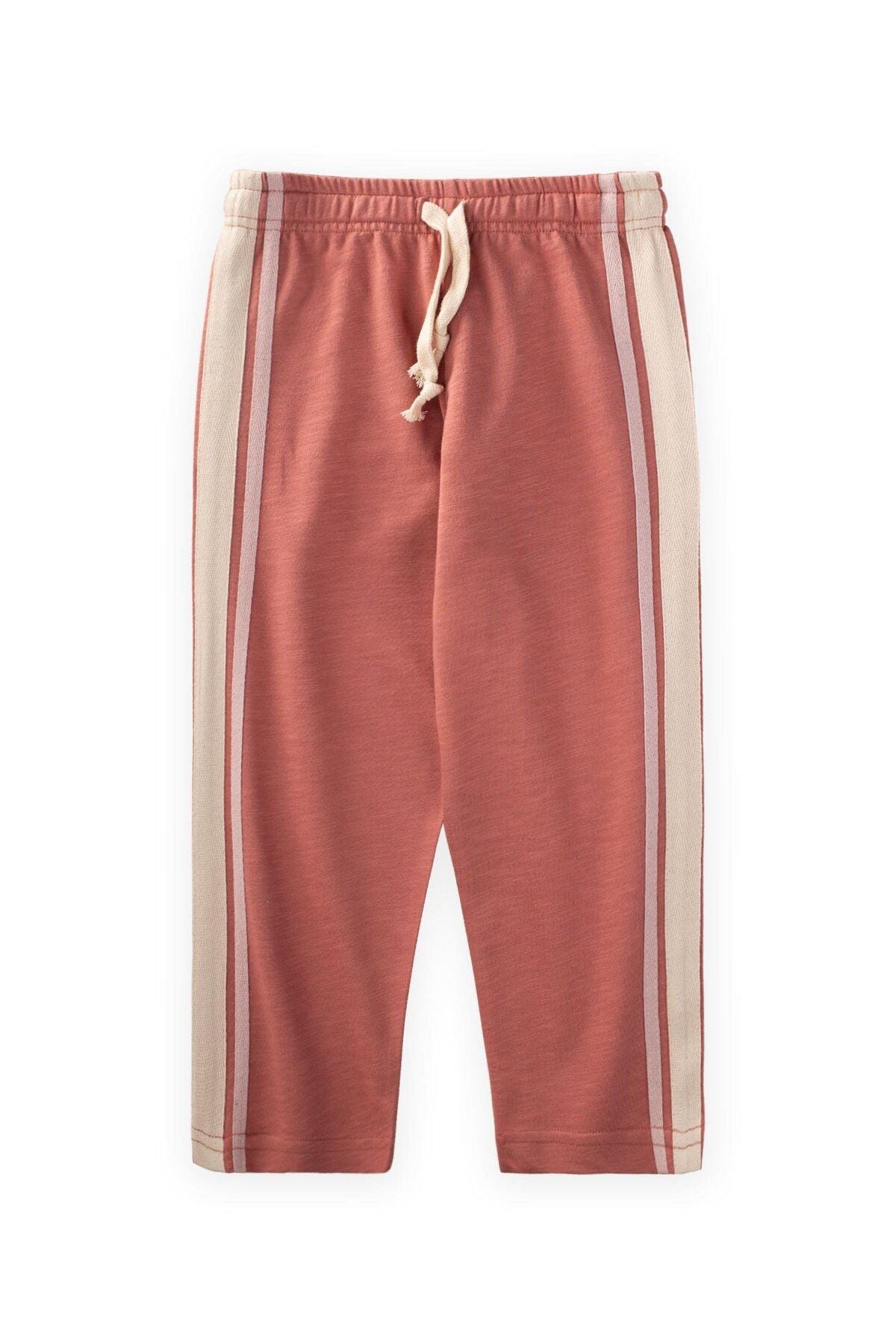 Ribbon detailed baggy tracksuit 2-10 years of rose dry