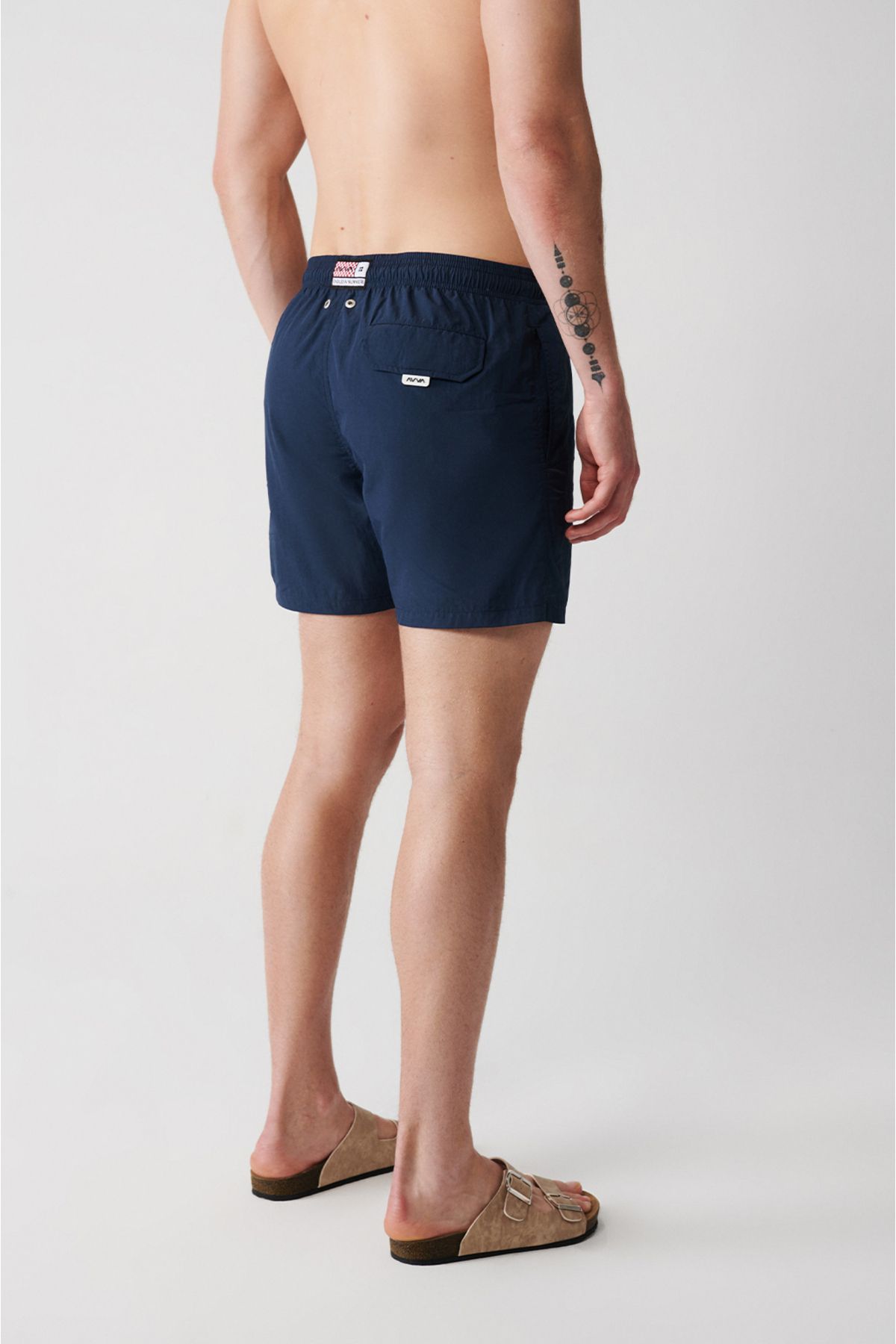 Μπλε Navy Fast Drying Standard Length Straight Special Boxed Comfort Fit Mayo Sea Short