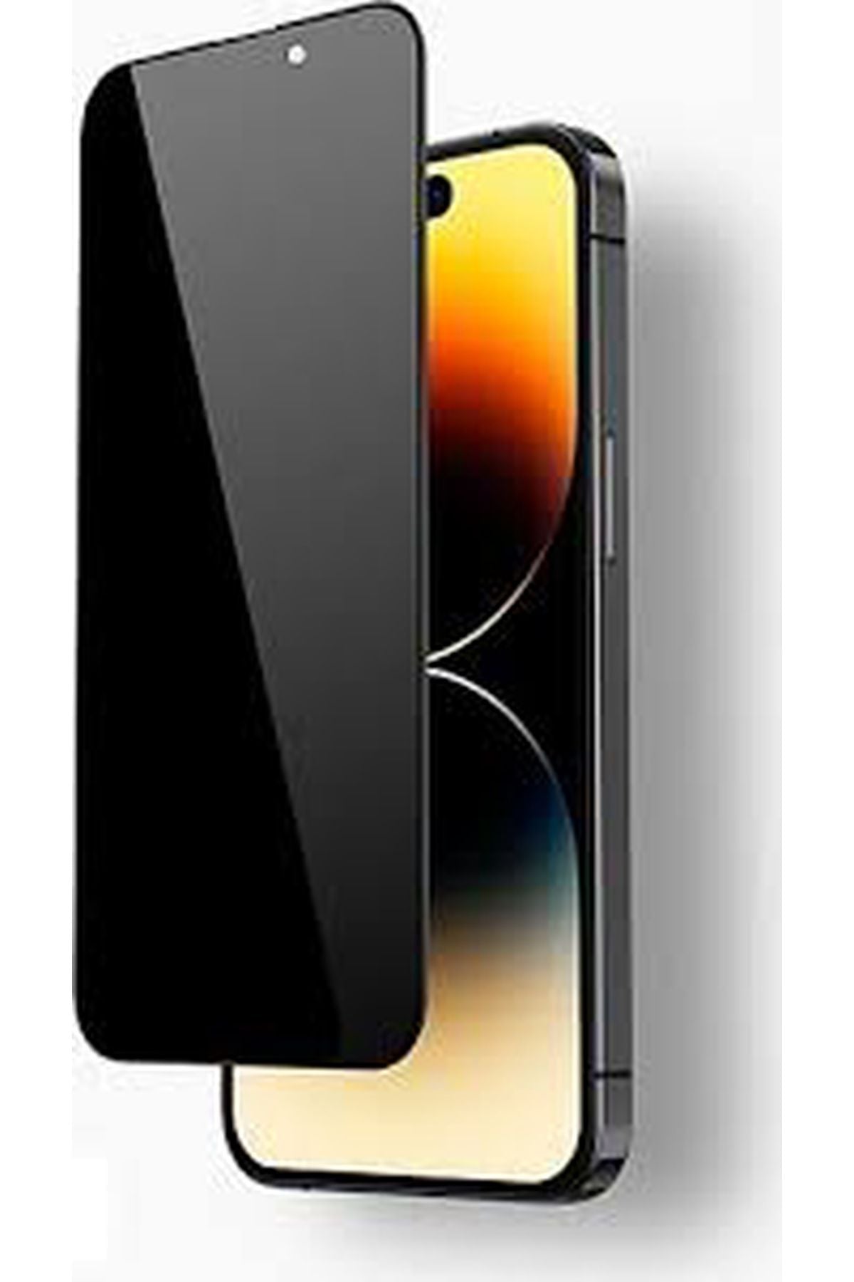 Iphone 15 Compatible Glass Privacy Ghost Full Cover screen saver