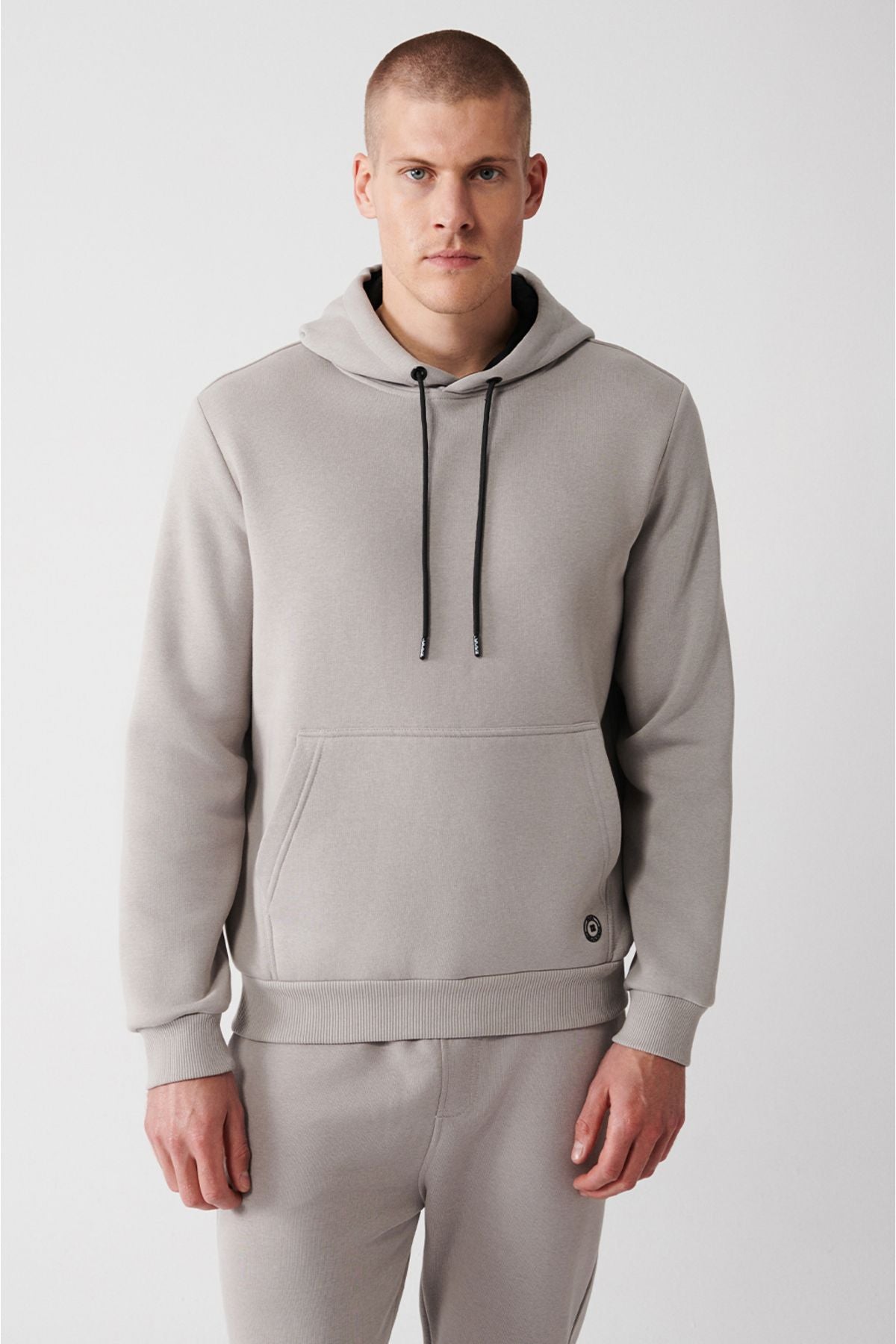 Men's Stone Hooded 3 -IP Cotton Sweatshirt E001018