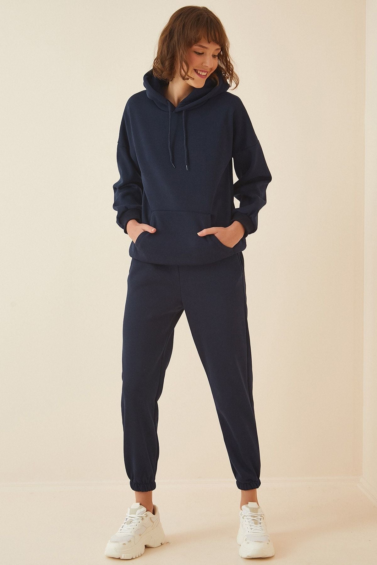 Female Navy Blind Hooded Polar Service Set DD00762
