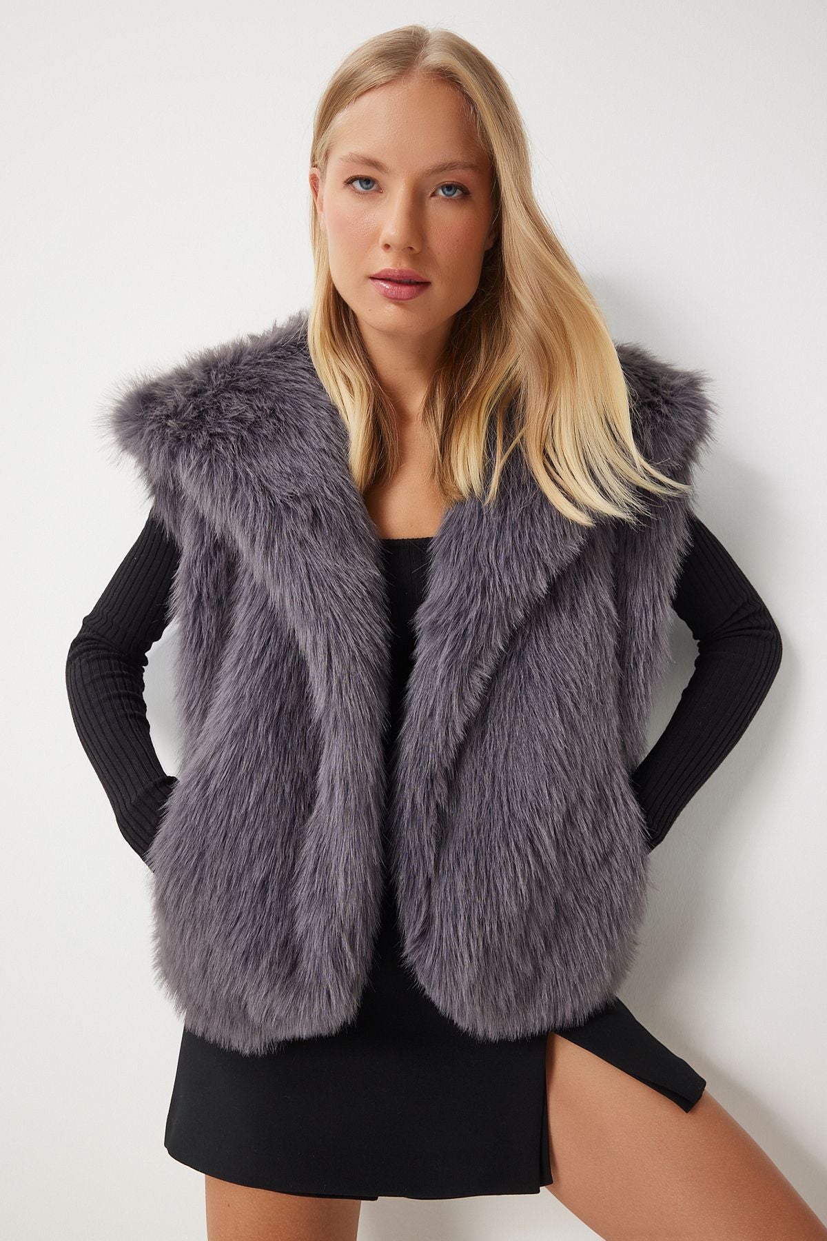 WOMEN'S ARRASİT ARTIA FUR VEST YL00003