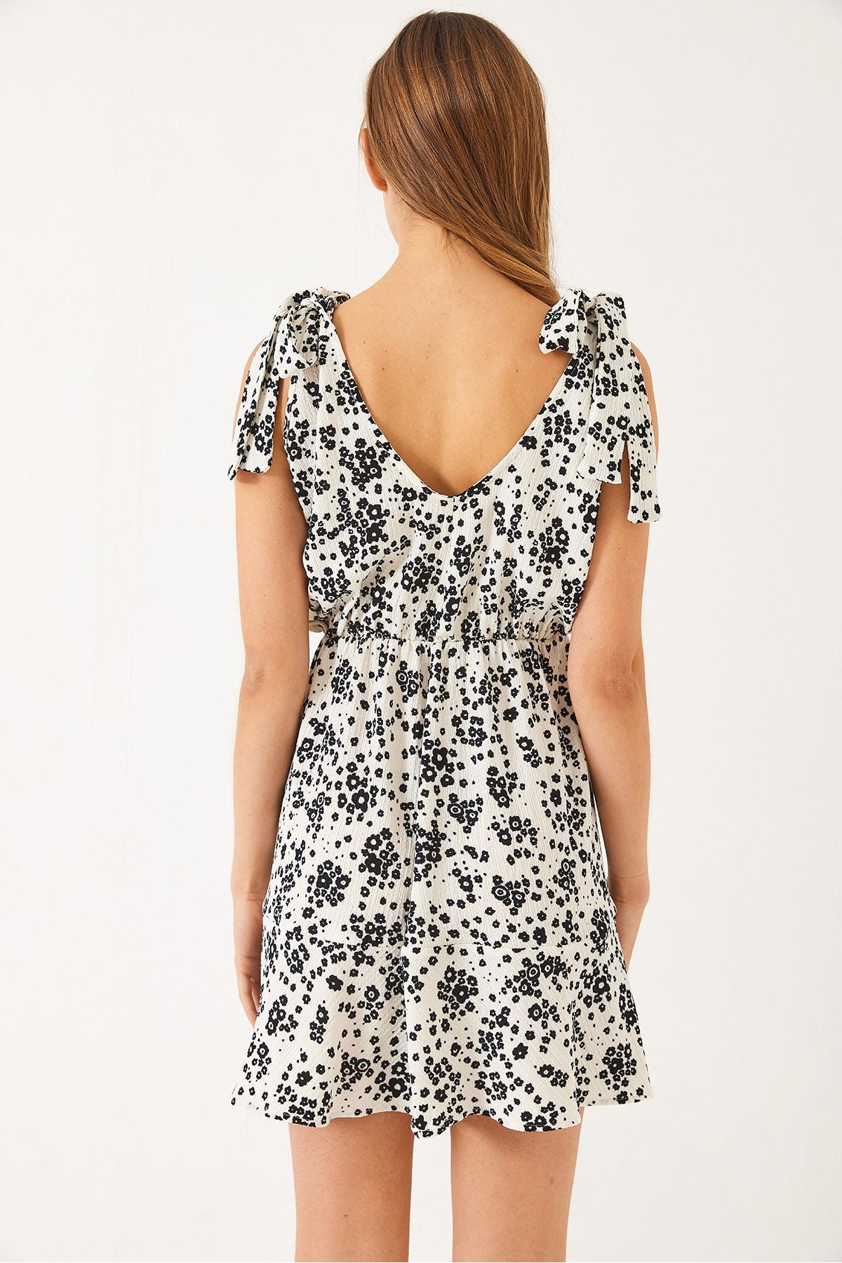 Women's Summer Flower Viscose Dress 70255 60271051