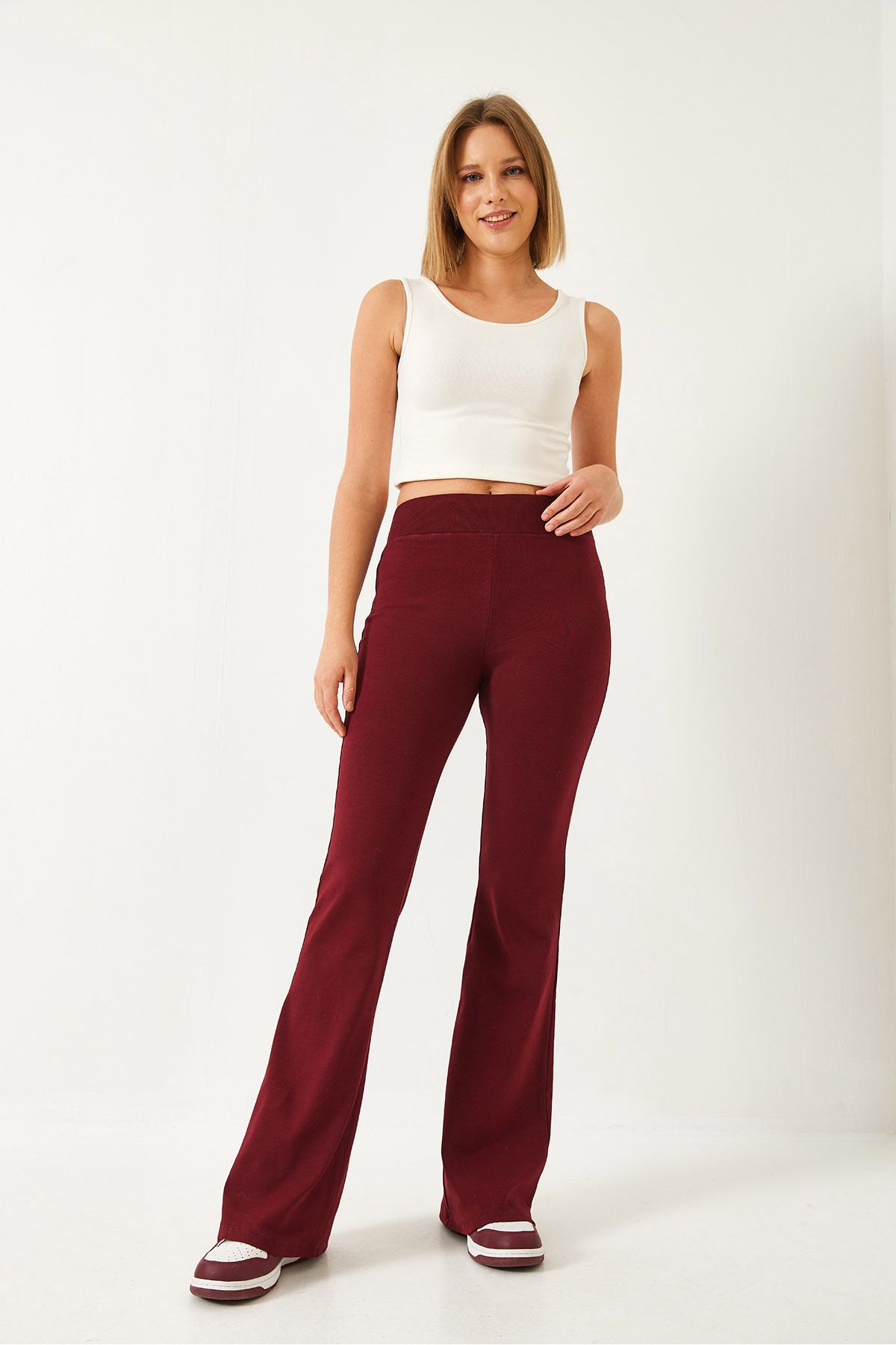 WOMEN'S WIDE BROTHER Spanish Paça High Waist Pants 60351306
