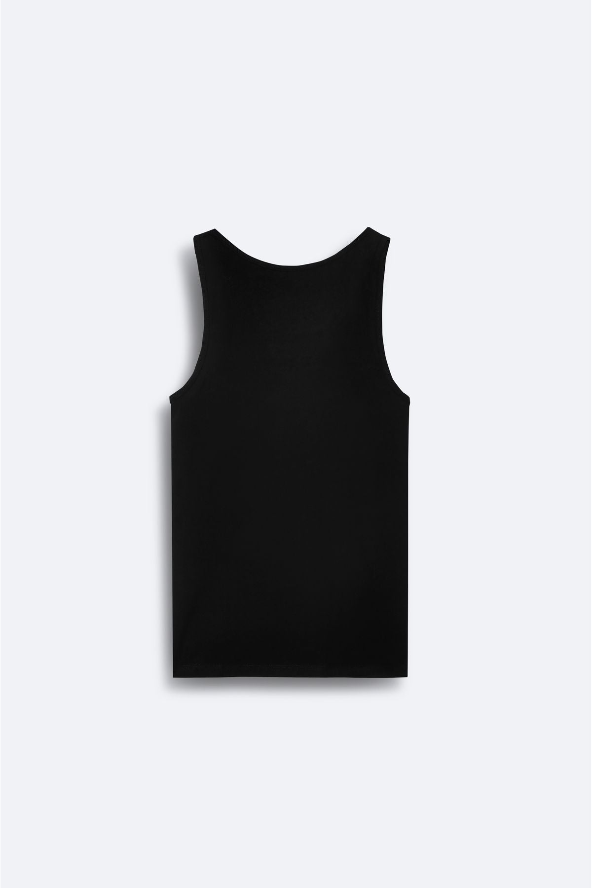 Men's black flat basic athlete B009540