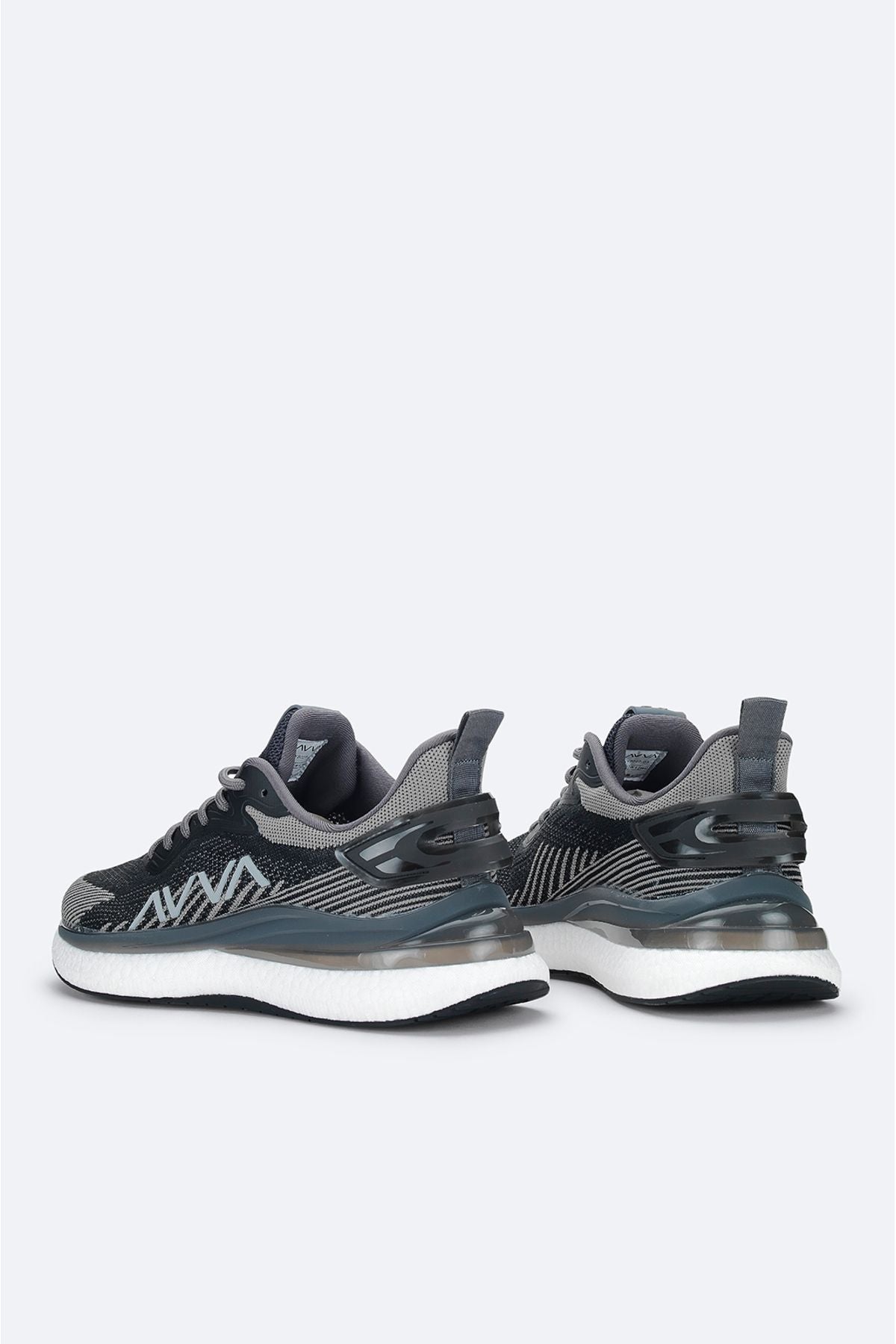 Men's black flexible floor sneaker shoes A41y8027