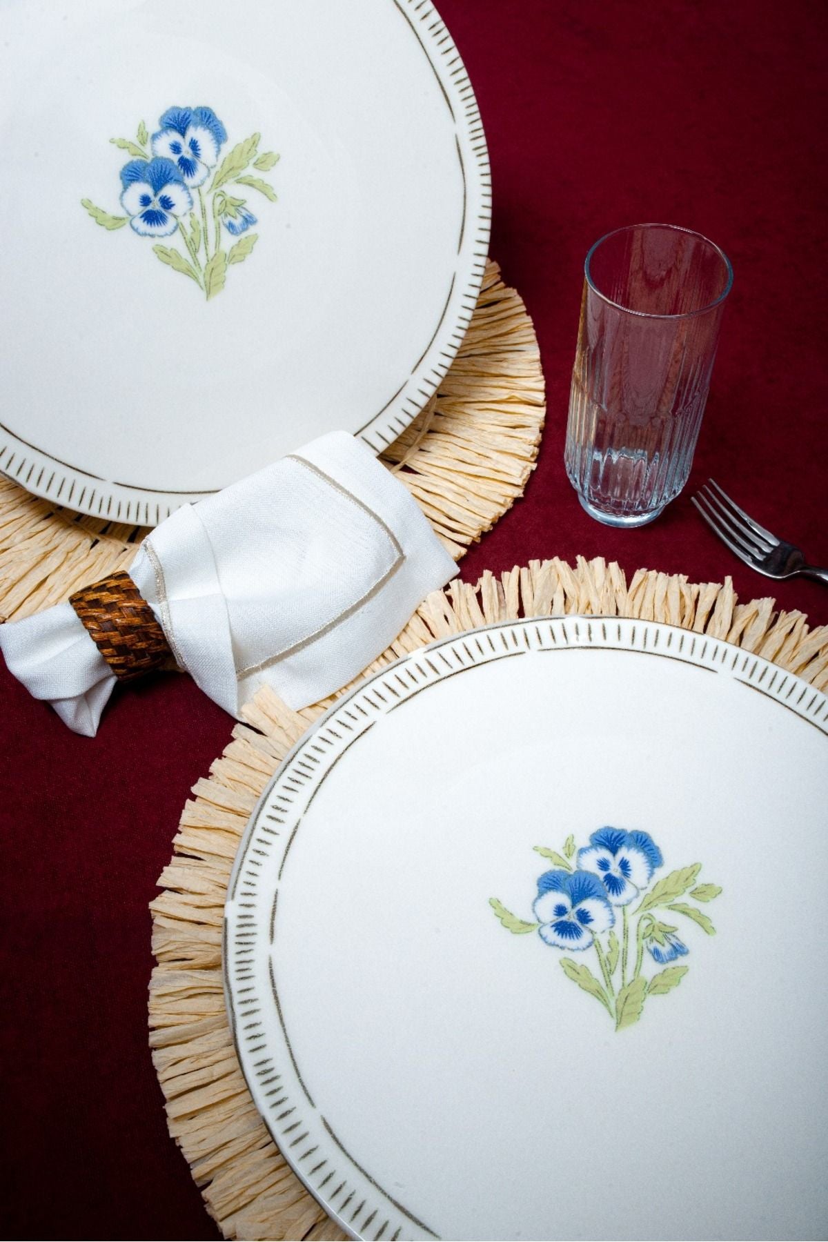 Mimoza 32cm 2 Pizza Plate Set