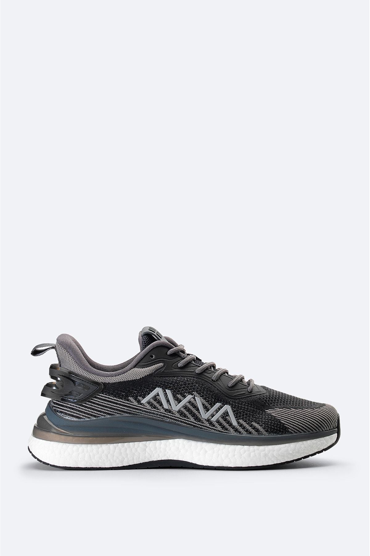 Men's black flexible floor sneaker shoes A41y8027