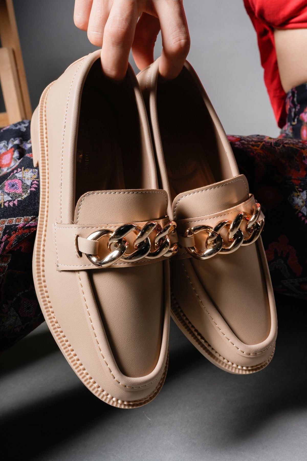 IRVETHAS WOMEN Loafer 0012103 Nude