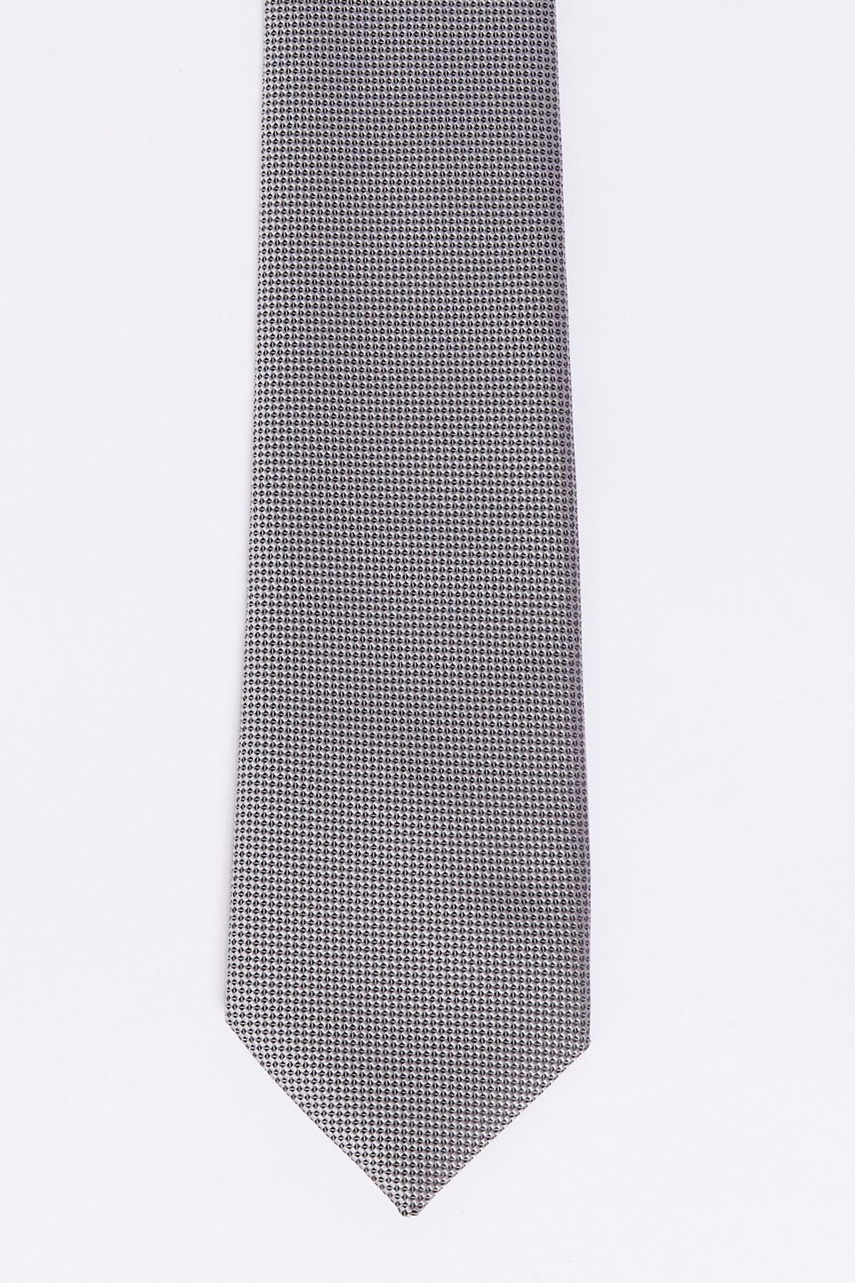 Men's Gray Tie-Mendil Set