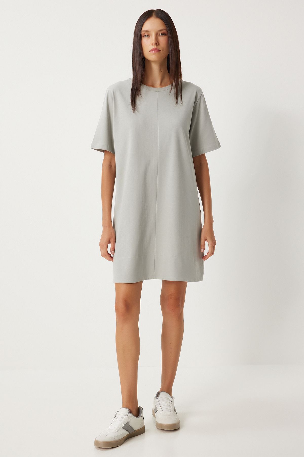 Women's Stone Gray Cycling Daily Combed Dress BP00166