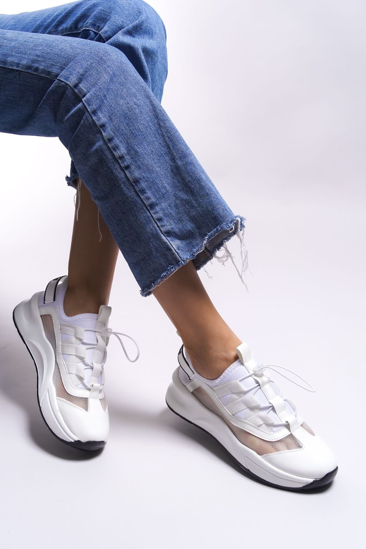 Yeelluna Woman Sneaker 00122353 White