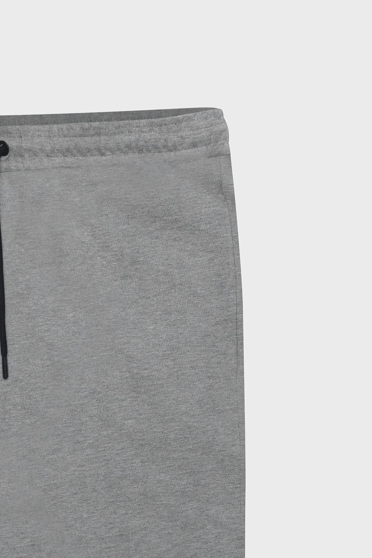 Men's Gray Melanj Standard Fit Normal Cutter Cotton Flexible Knitting Shorts