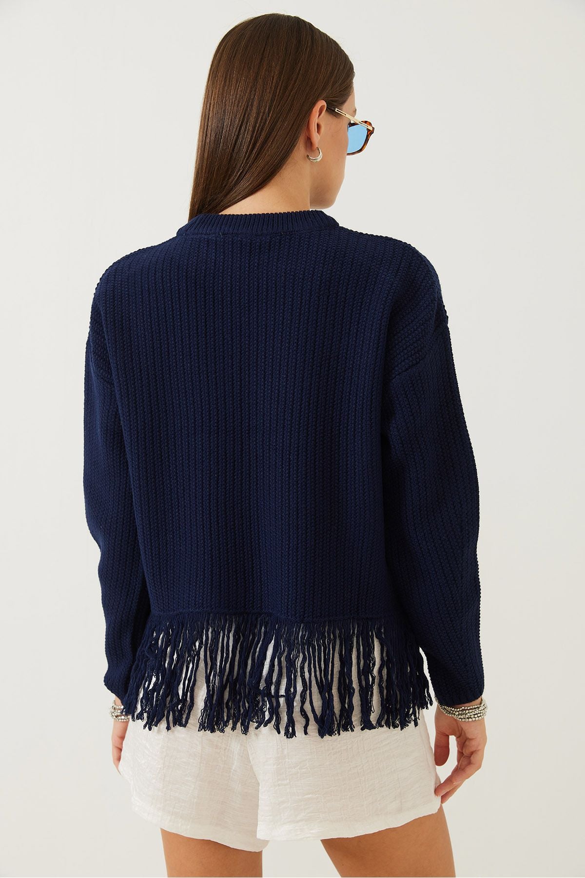 WOMEN'S SPEP TYPE TASSUZED knitwear sweater