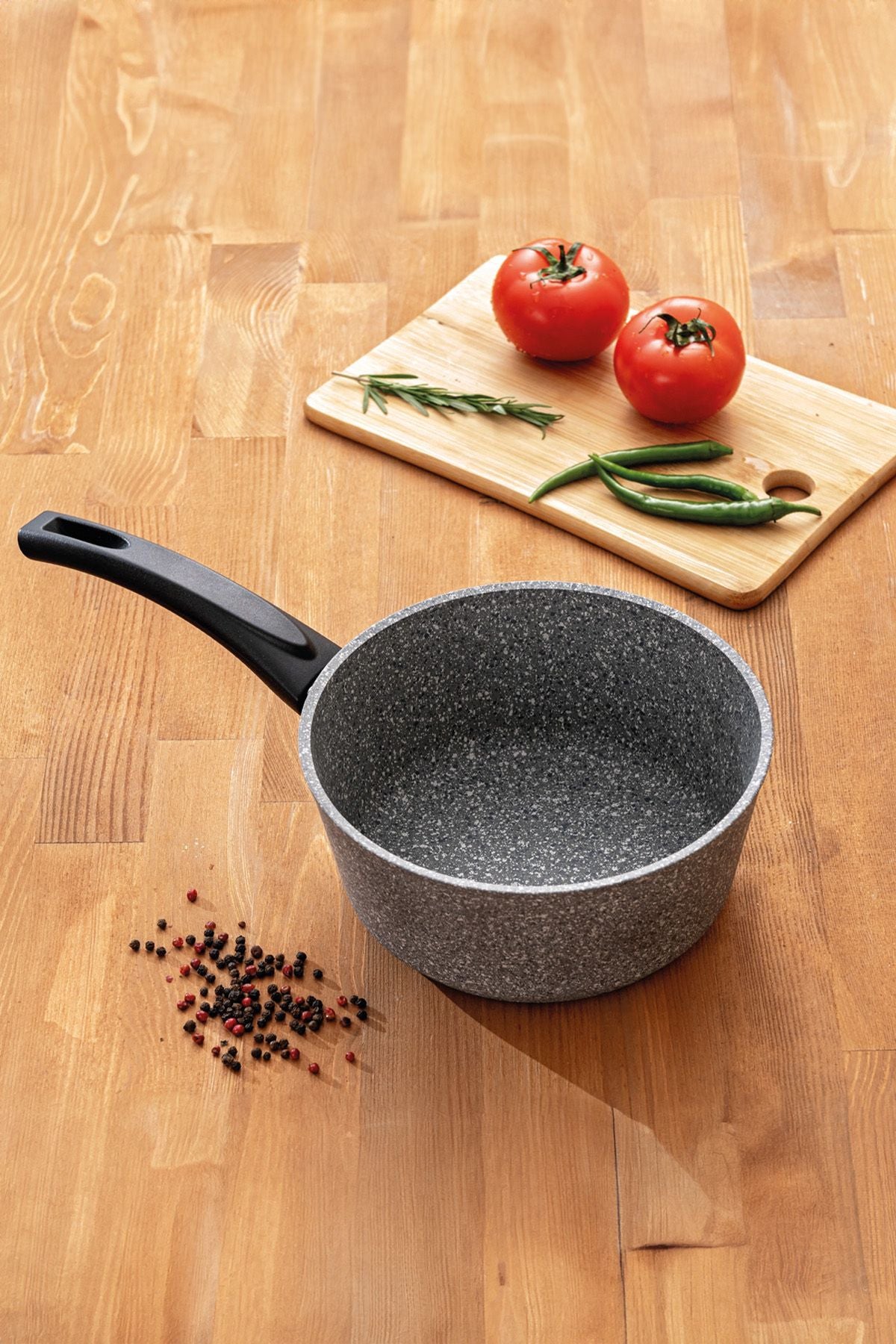 Titanium granite sauce pot 16 cm