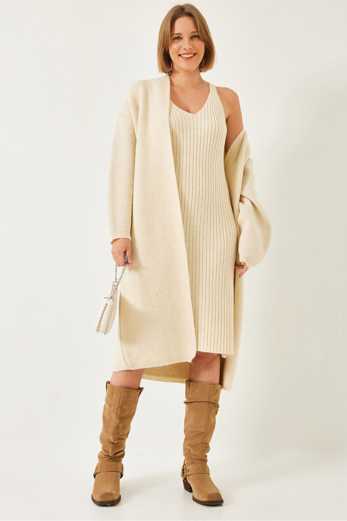 Women's dress and cardigan binary team 20247575