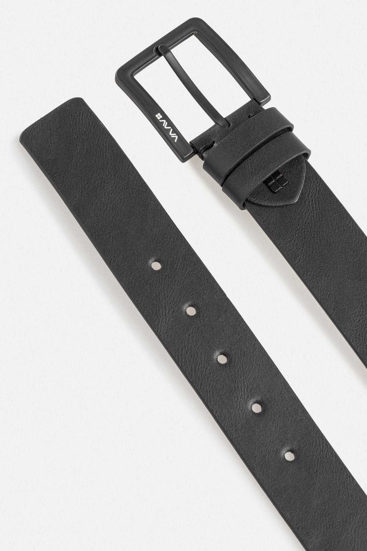 Men's black flat belt A41y9301