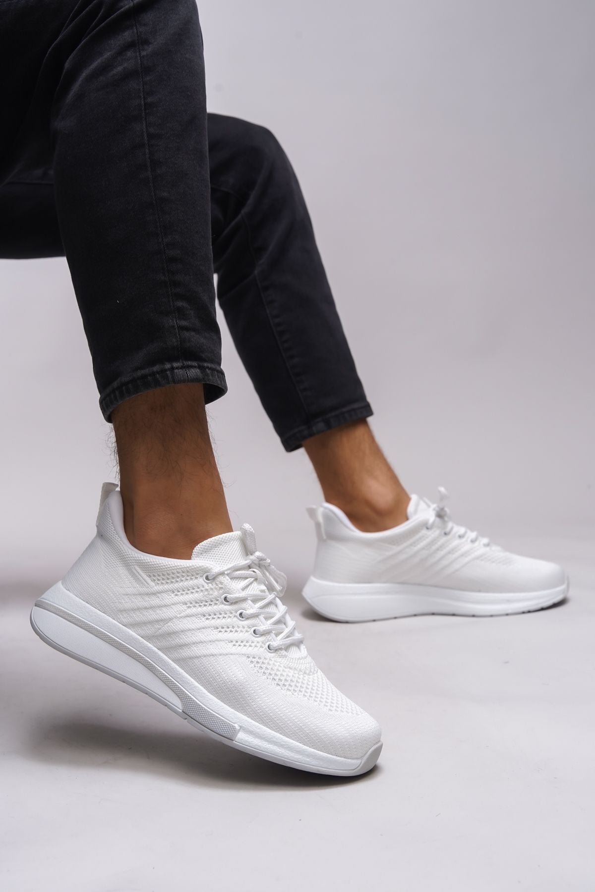 Qhasalzu unisex sneaker 0012118 White