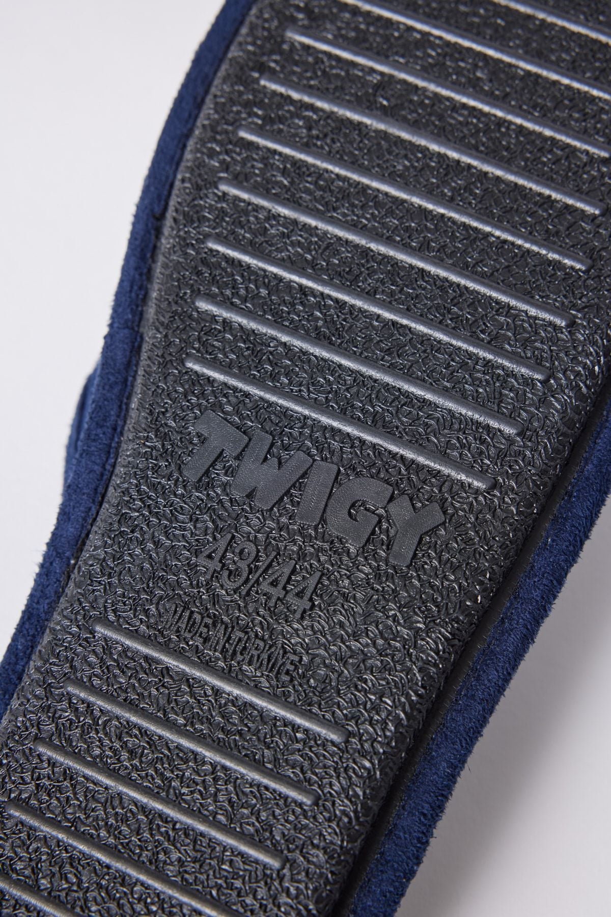 Men's Twigy Home Slipper Navy Blue-Blue Soft Base Dow Book