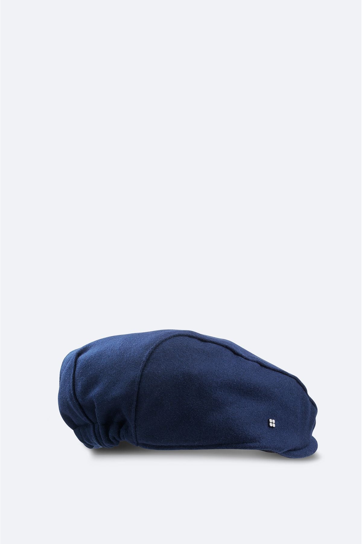 Men's navy blue woolen helmet hat a32y9200