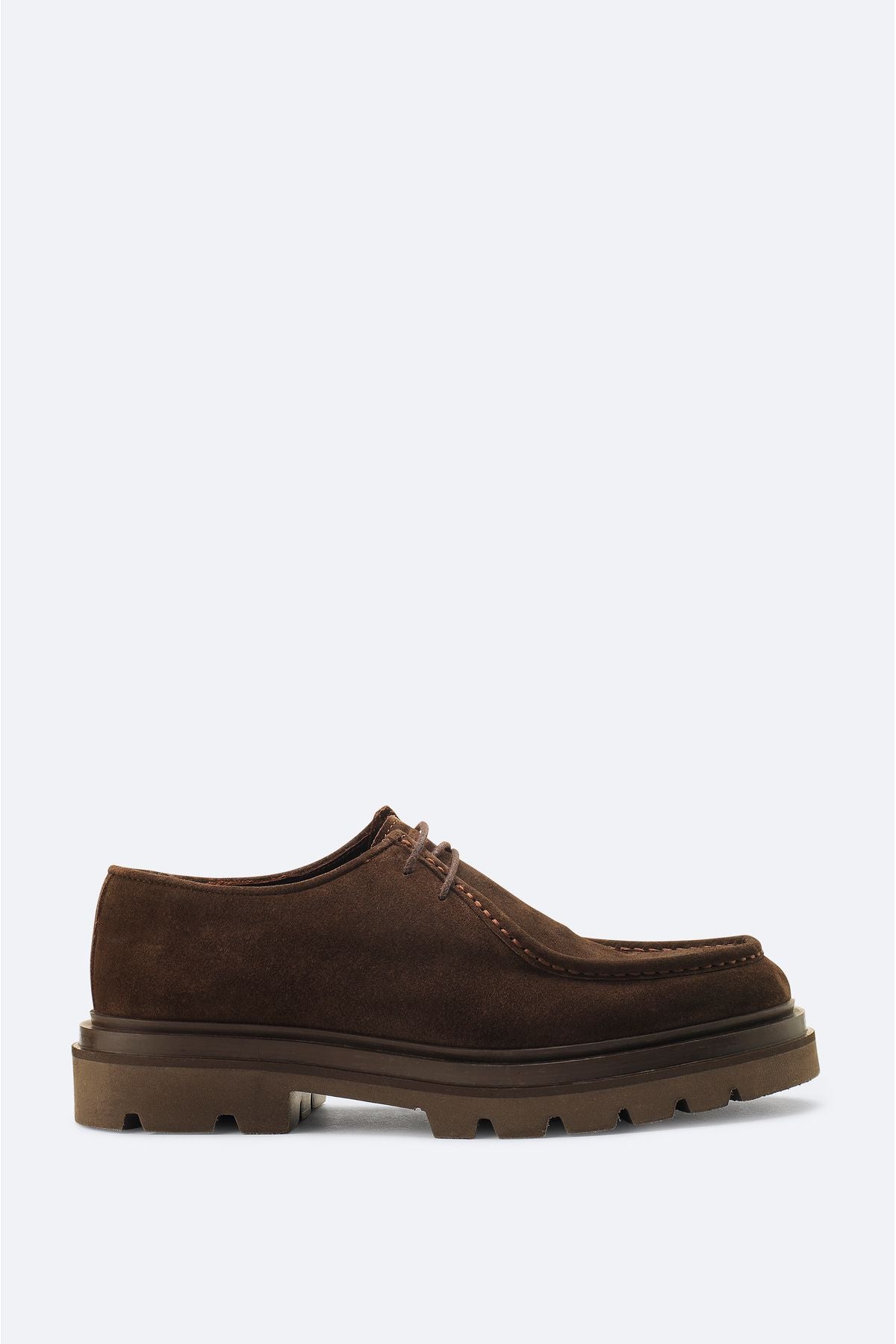 Men's Brown 100 %Süet Laccik Classic Shoes A42Y8007