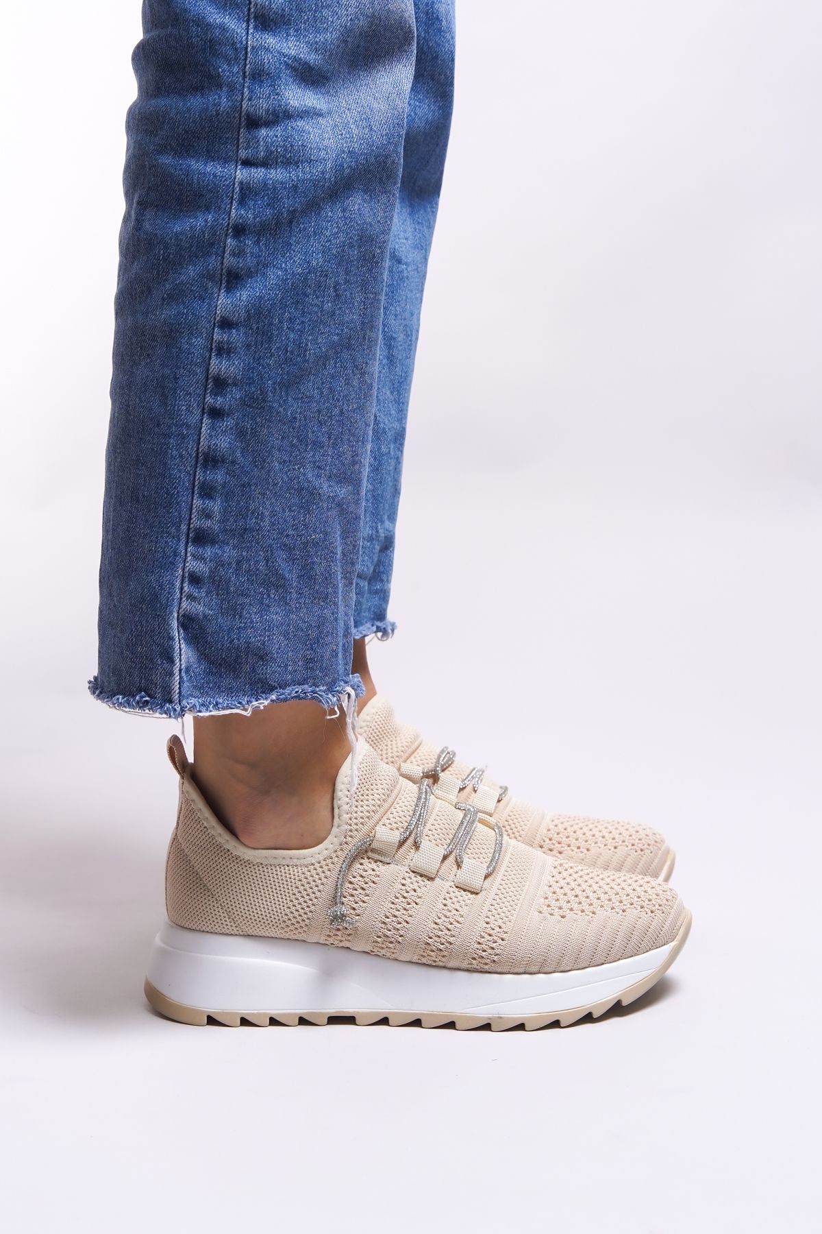 Milnsari Women Sneaker 0012500 Beige