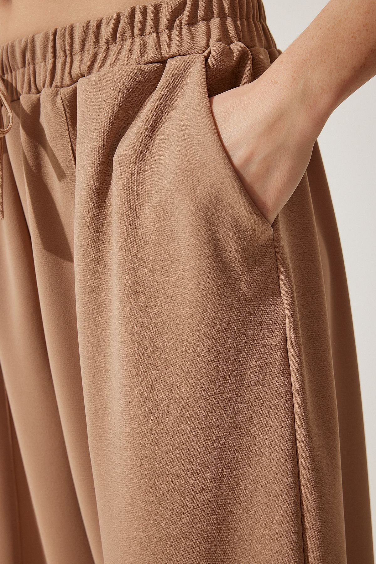 Women's Cream Seasonal Comfortable Shalwar Pants OH00054