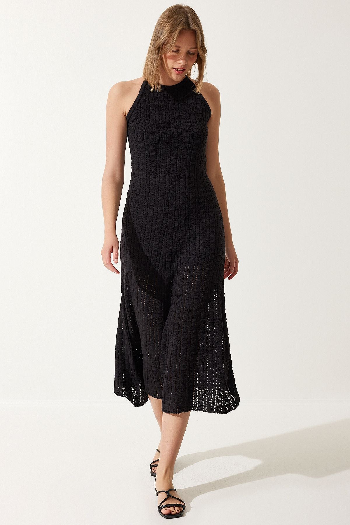 WOMEN BLACK HUMMA YAKA OLIKO DRESS YY00207