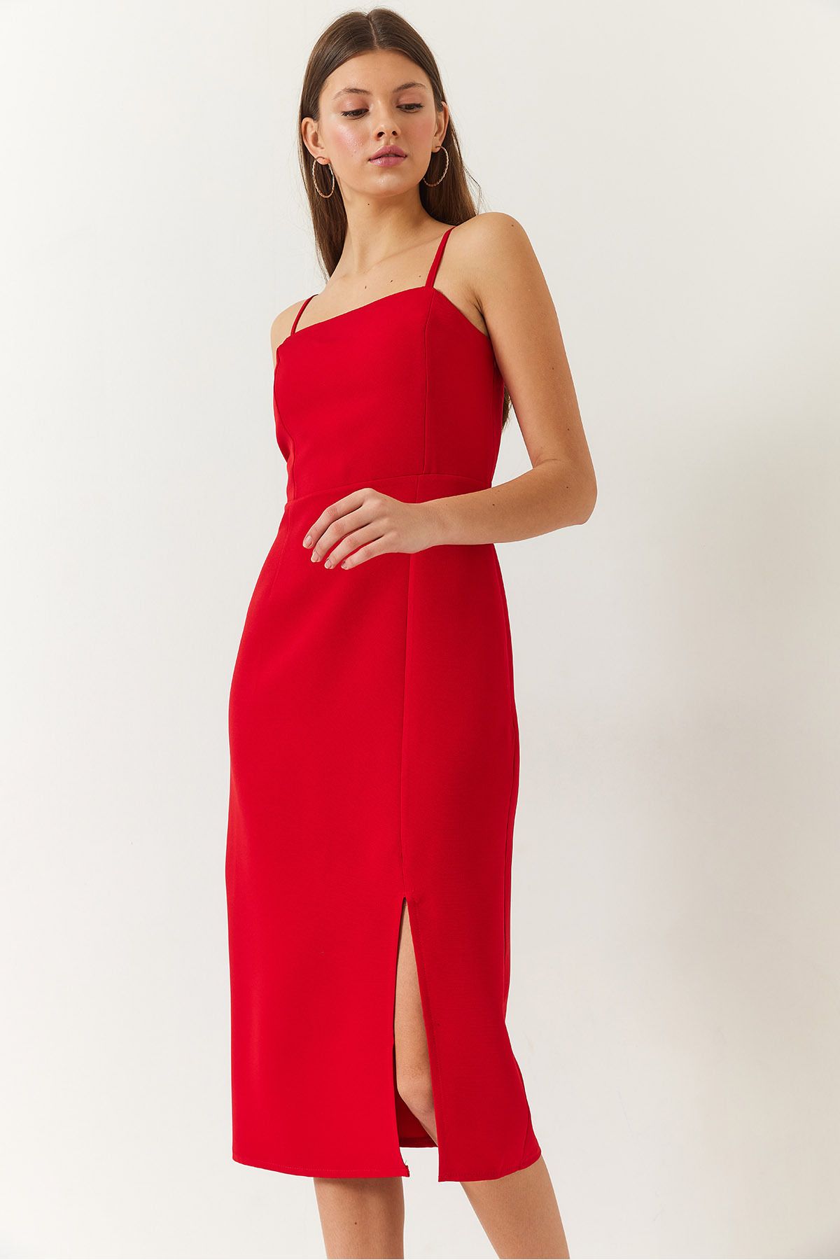 WOMEN'S SPRING DETAILED DRESS WITH DETAILS 60251077