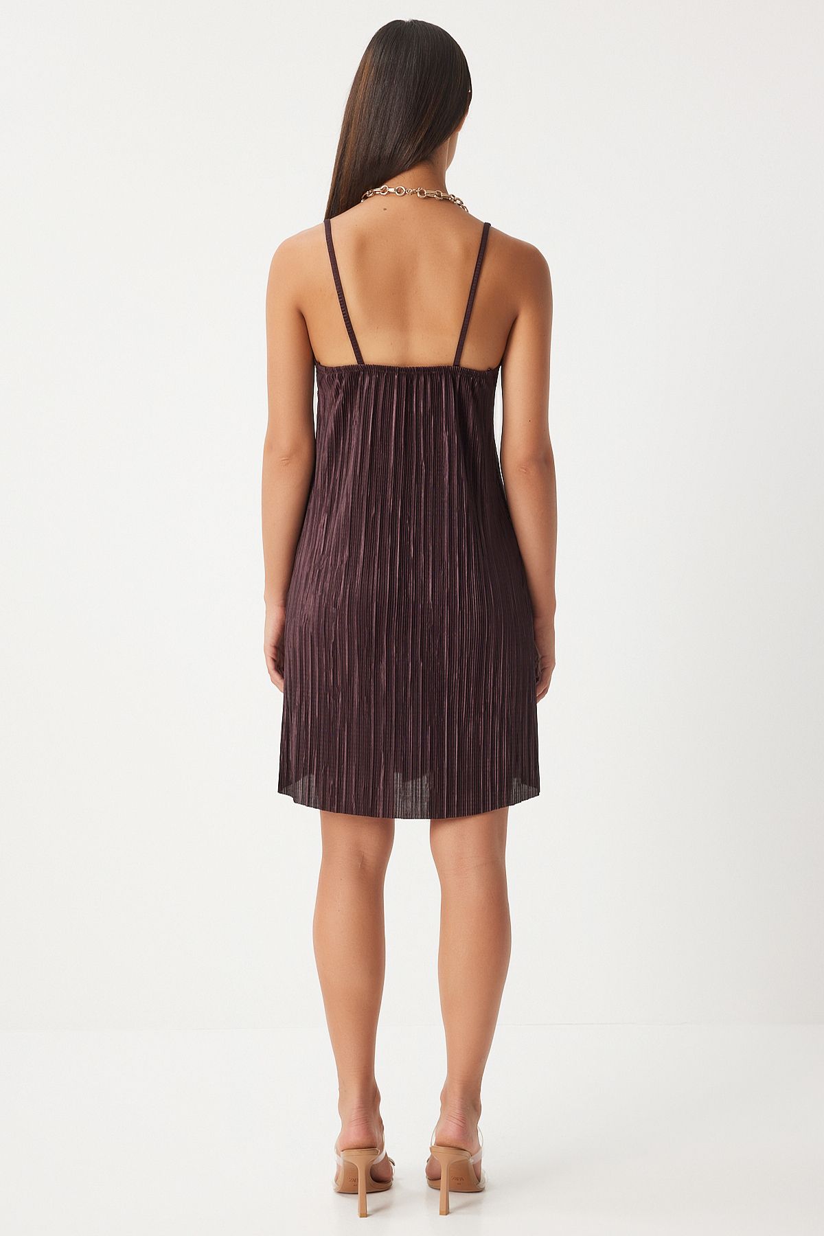 Female Pins Hanger Plywood Summer Mini Knitting Dress DZ00119
