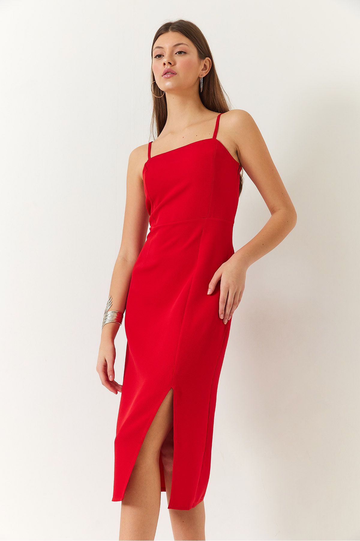WOMEN'S SPRING DETAILED DRESS WITH DETAILS 60251077