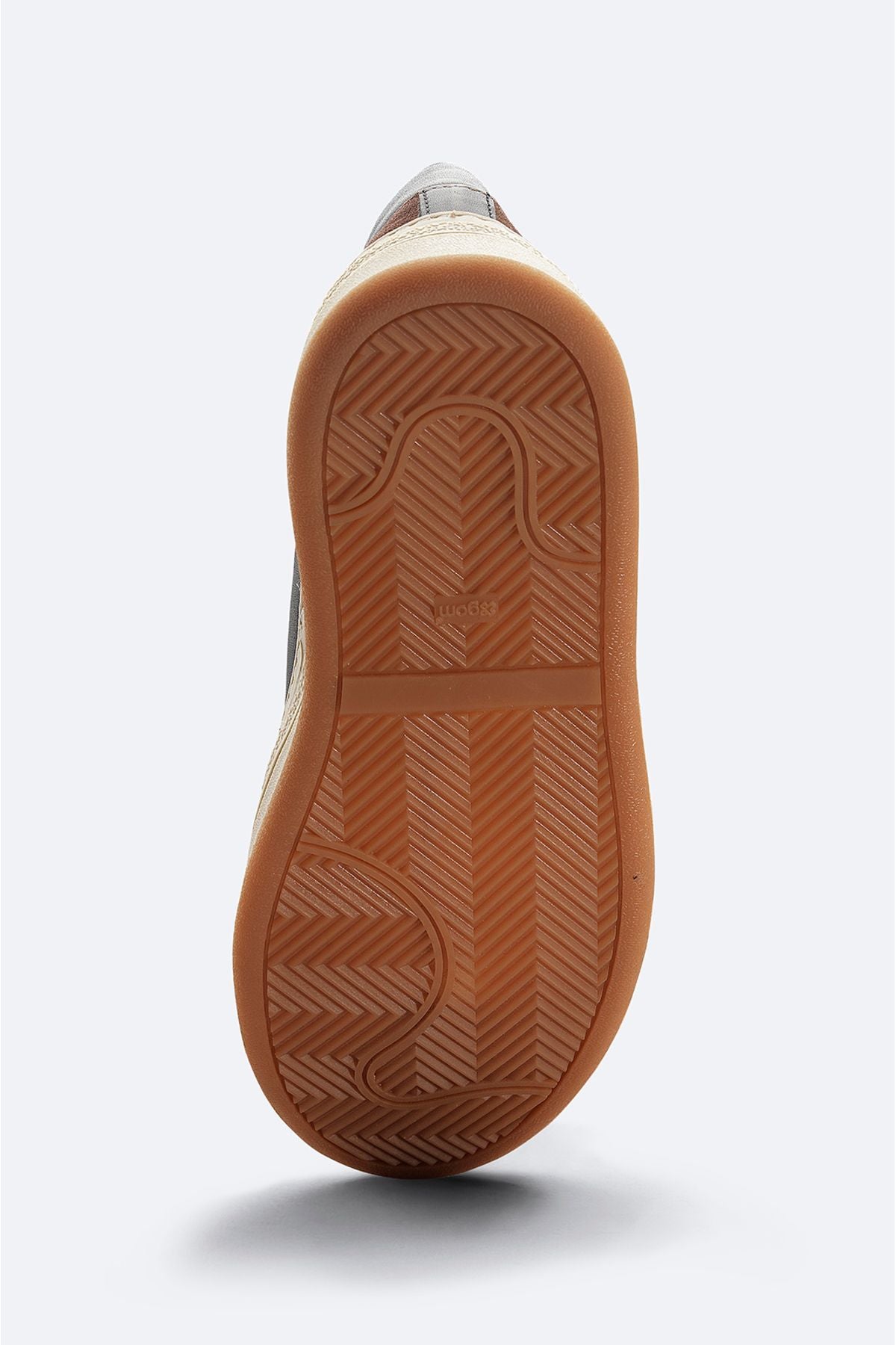 Men's brown leather detailed flexible floor casual shoes A32Y8020