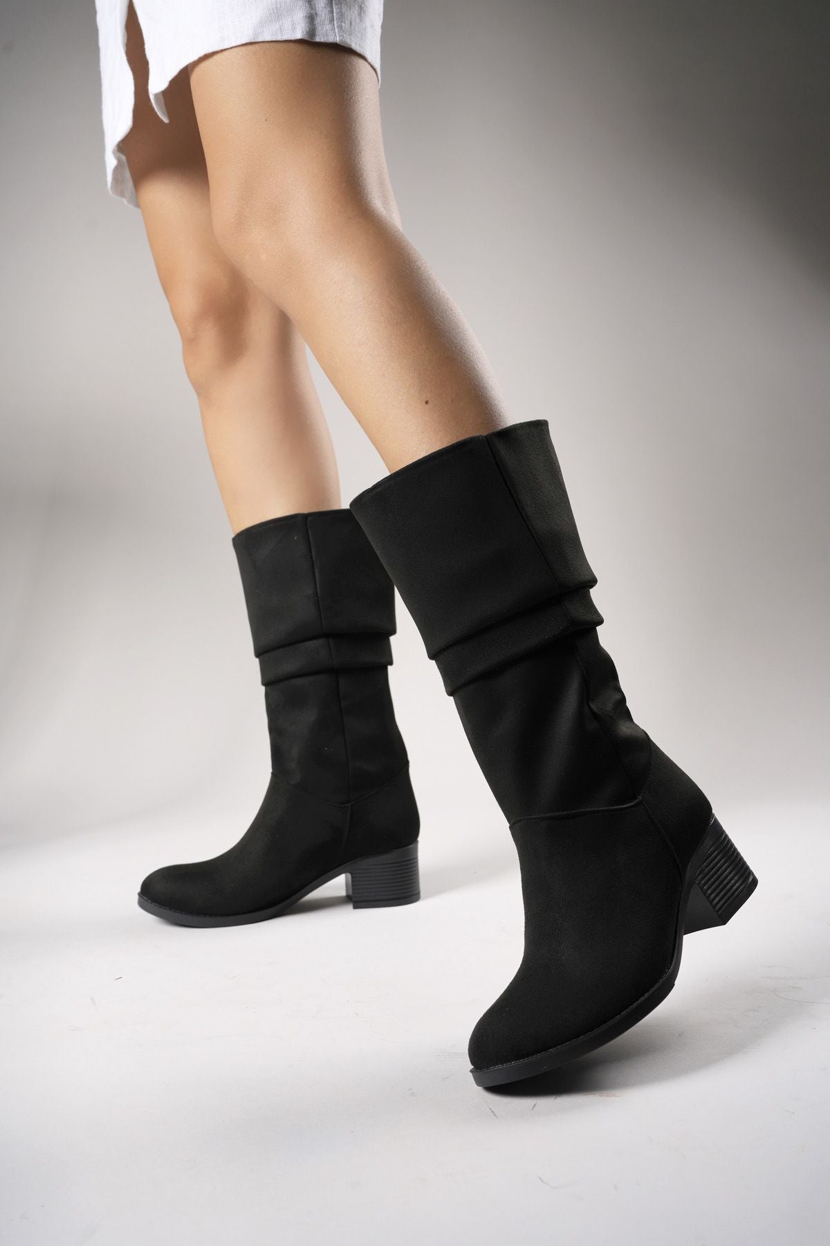 Ziecno Woman Boots 00123000 Black Suede