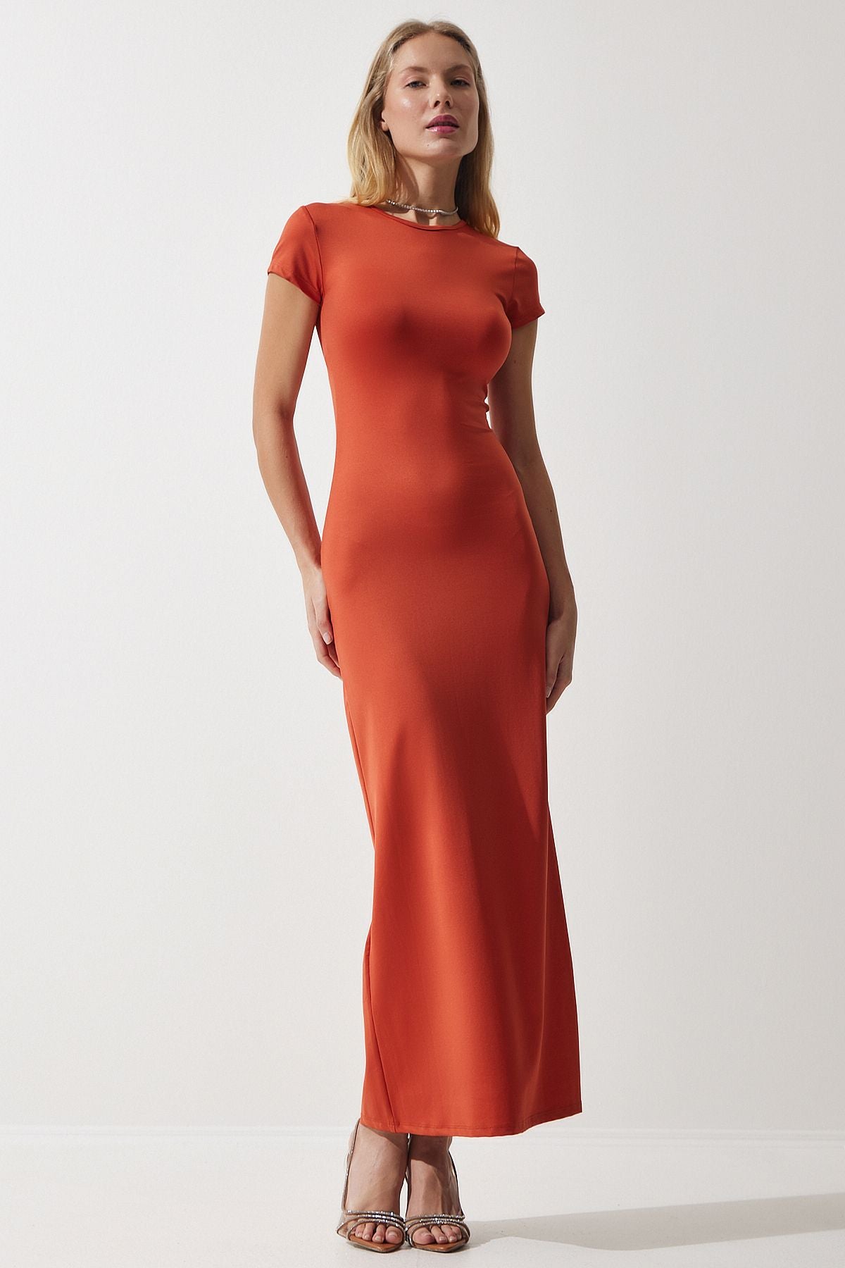 Woman Oranj Bike Sandy Sandy Knitting Dress UB00239