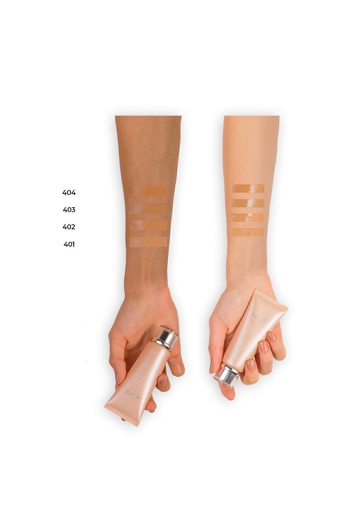 Mineral Foundation Spf 15 Yoğun Kapatıcı Saten Bitişli Fondöten - 402 Orta Açık