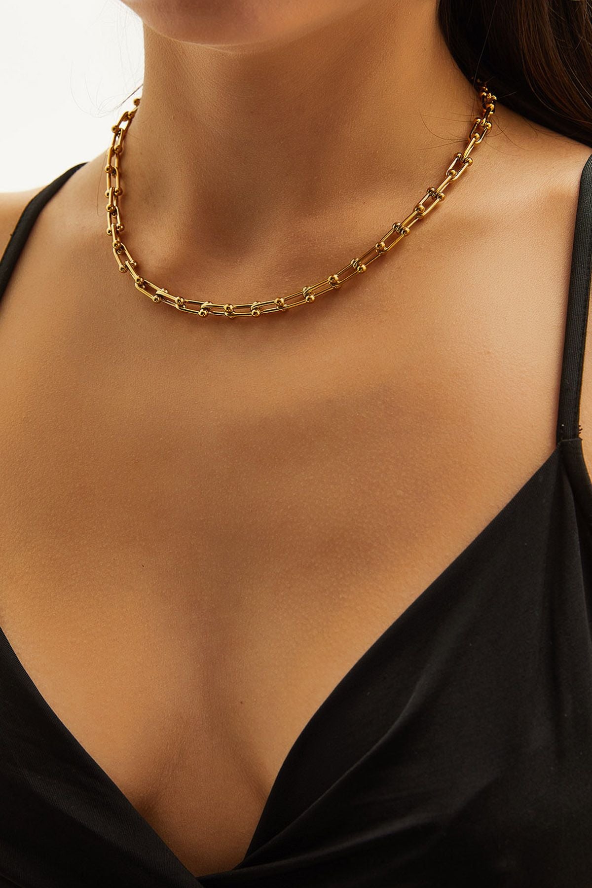 Women's Accessories Steel Brand Necklace