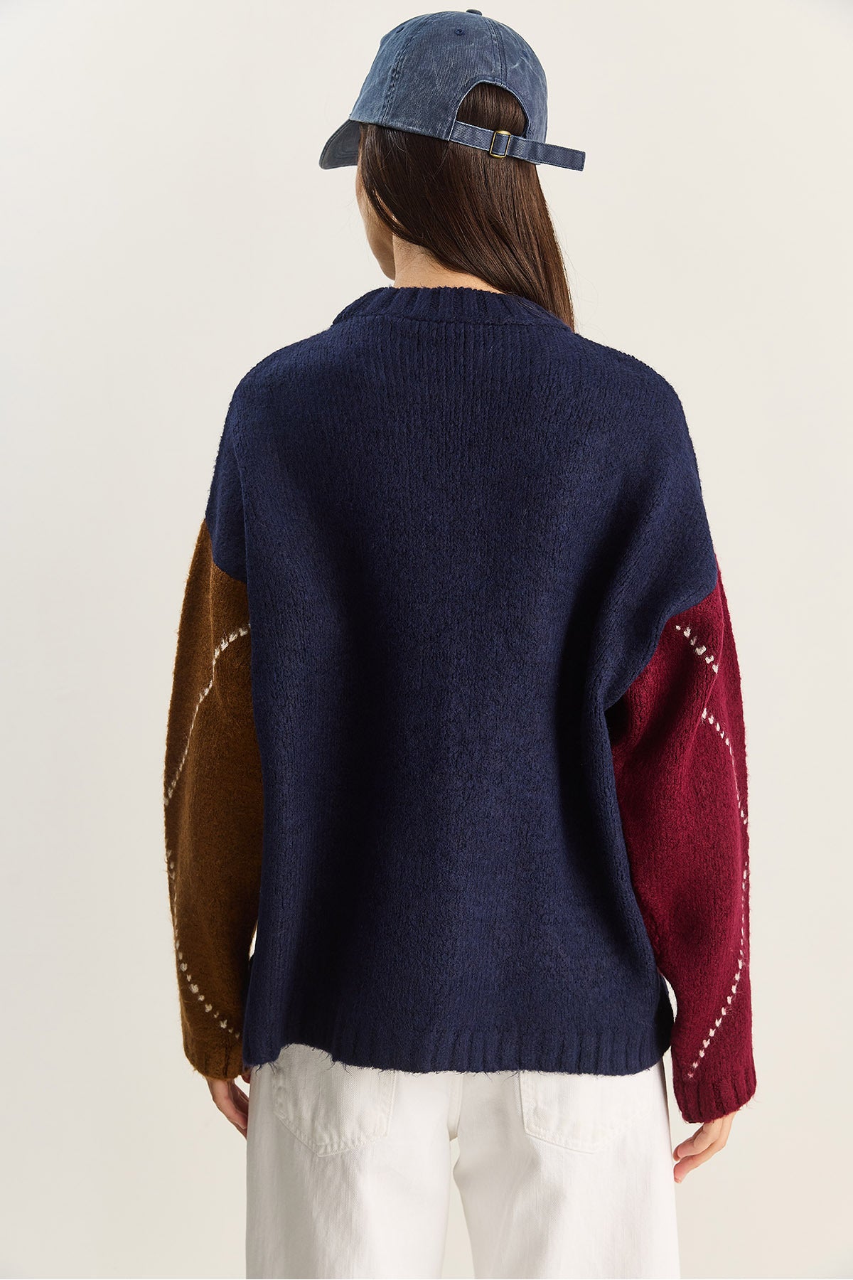 Women's Checkered Sweater 20251095