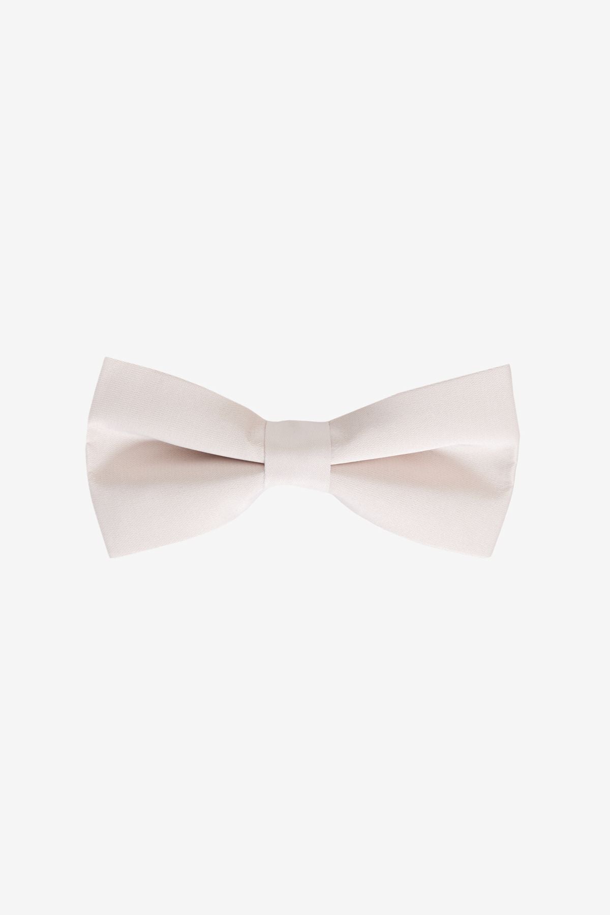 Men's beige bow tie & Belt Accessory Set