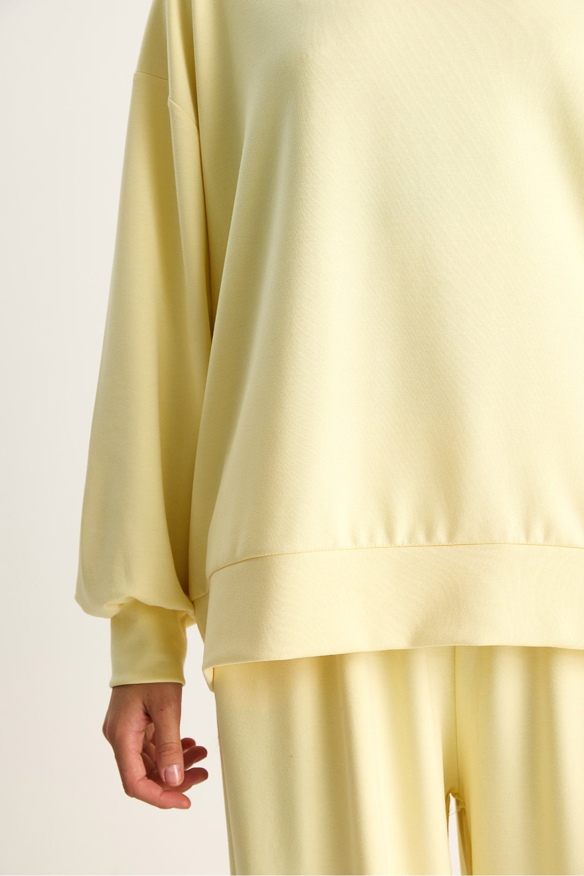 Women's Crew Neck Oversize Bottom-Top Suit 60284065