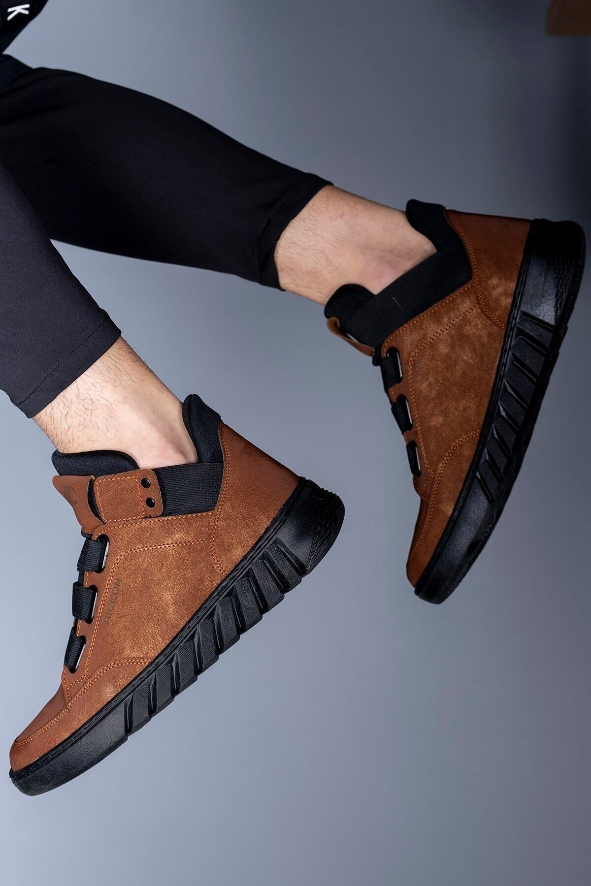 Taba Siyah Unisex Sneaker Bot 0012383