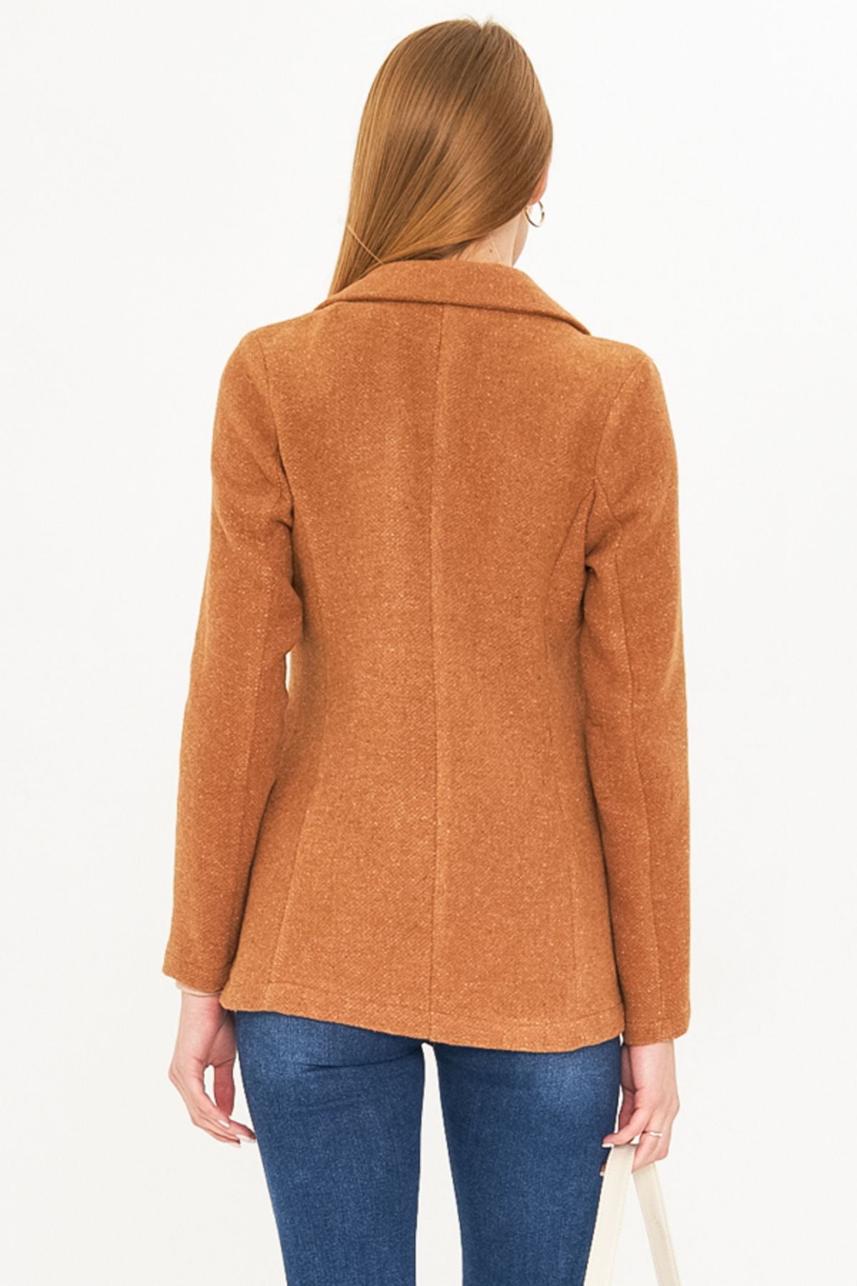 Women's Taba Single button Stamp Jacket ARM-25K001082
