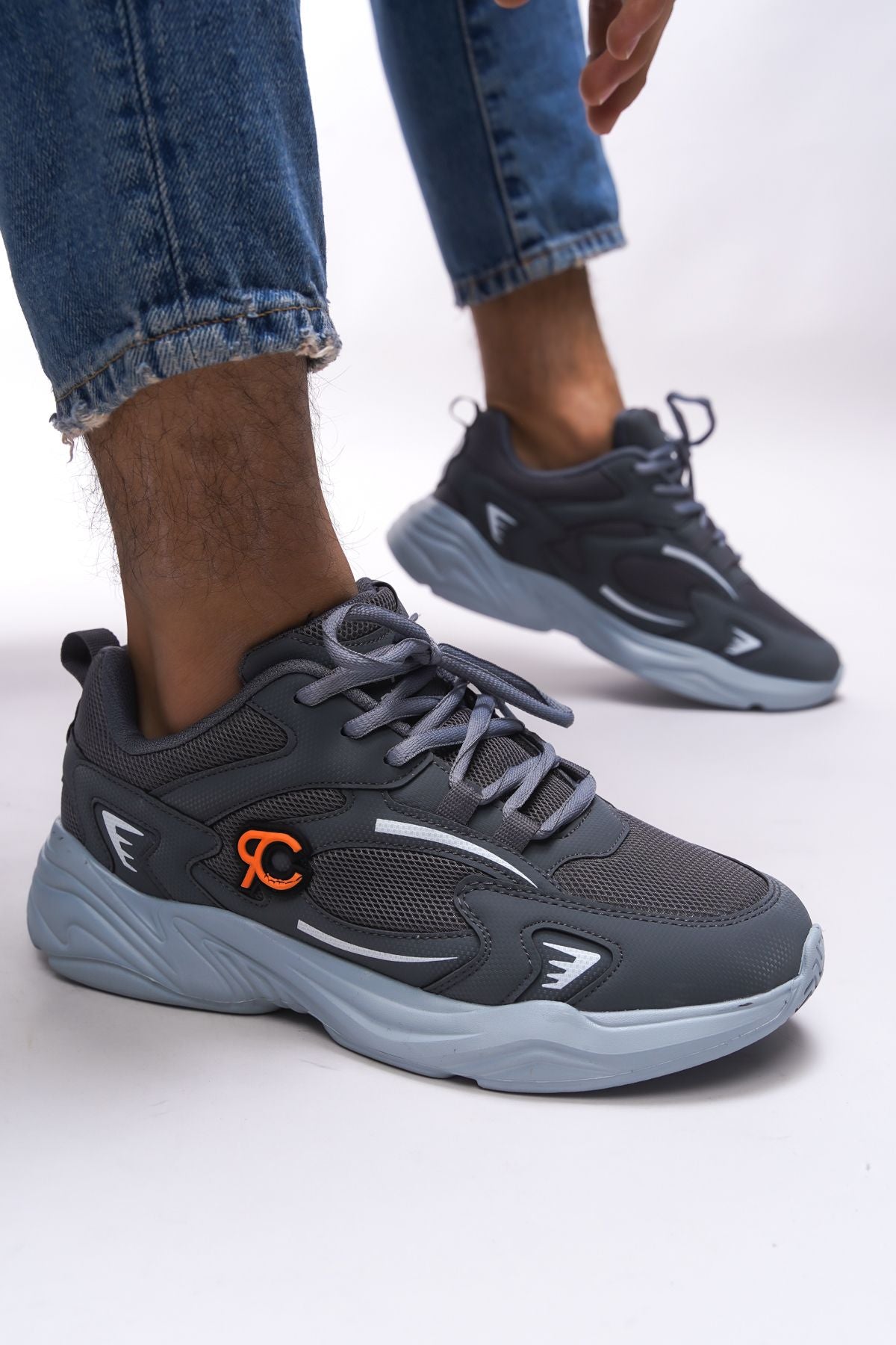 Niknaith Unisex Sneaker 0012725 Füme