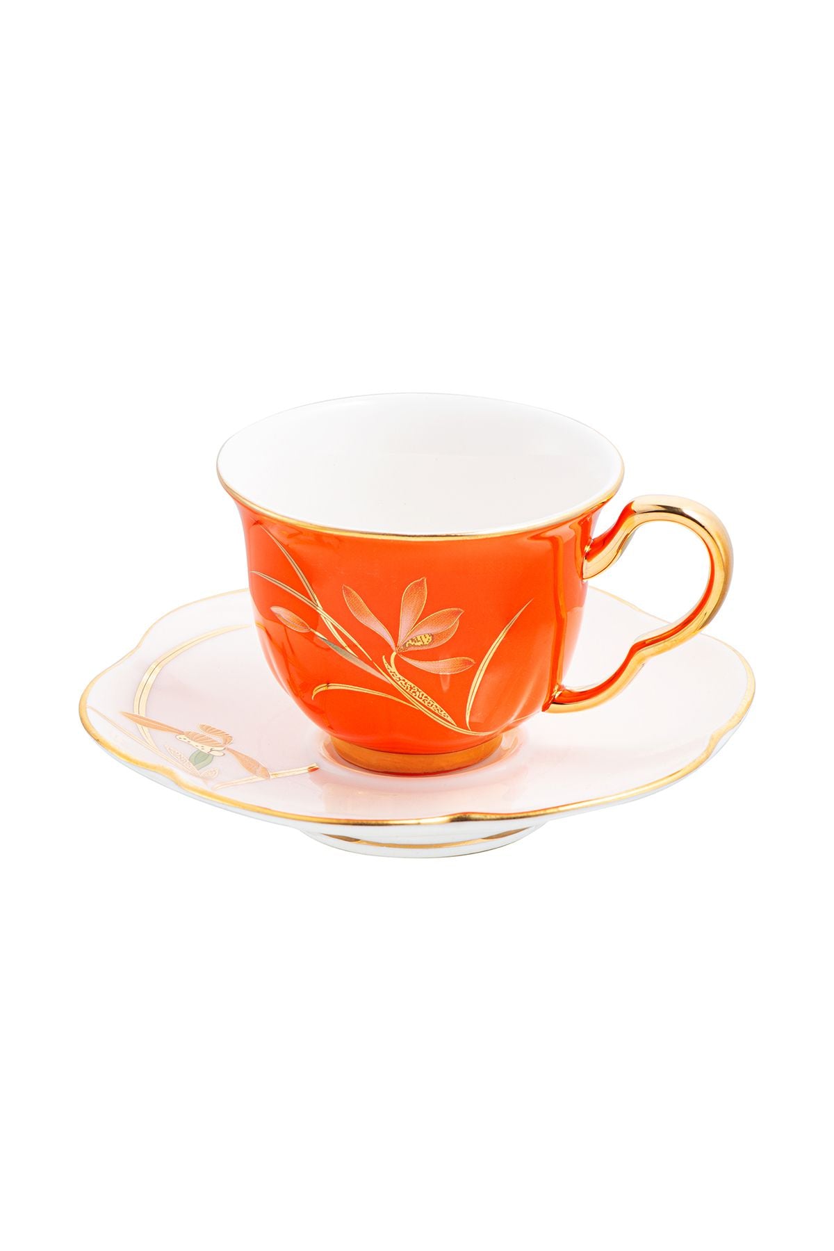 Berin 2 Coffee Cup Set Orange 90 ml