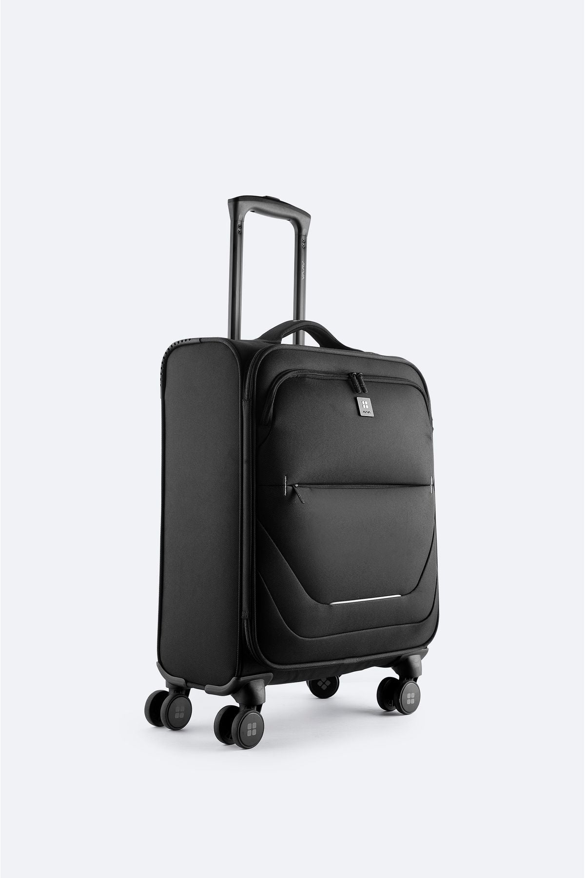 Men's black small size suitcase B008107