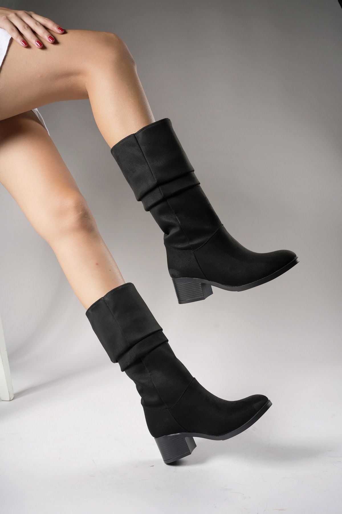 Ziecno Woman Boots 00123000 Black Suede