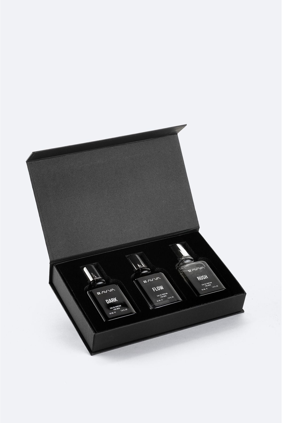 Men's Black Gift Boxed 30 ML 3 Perfume Set B009112