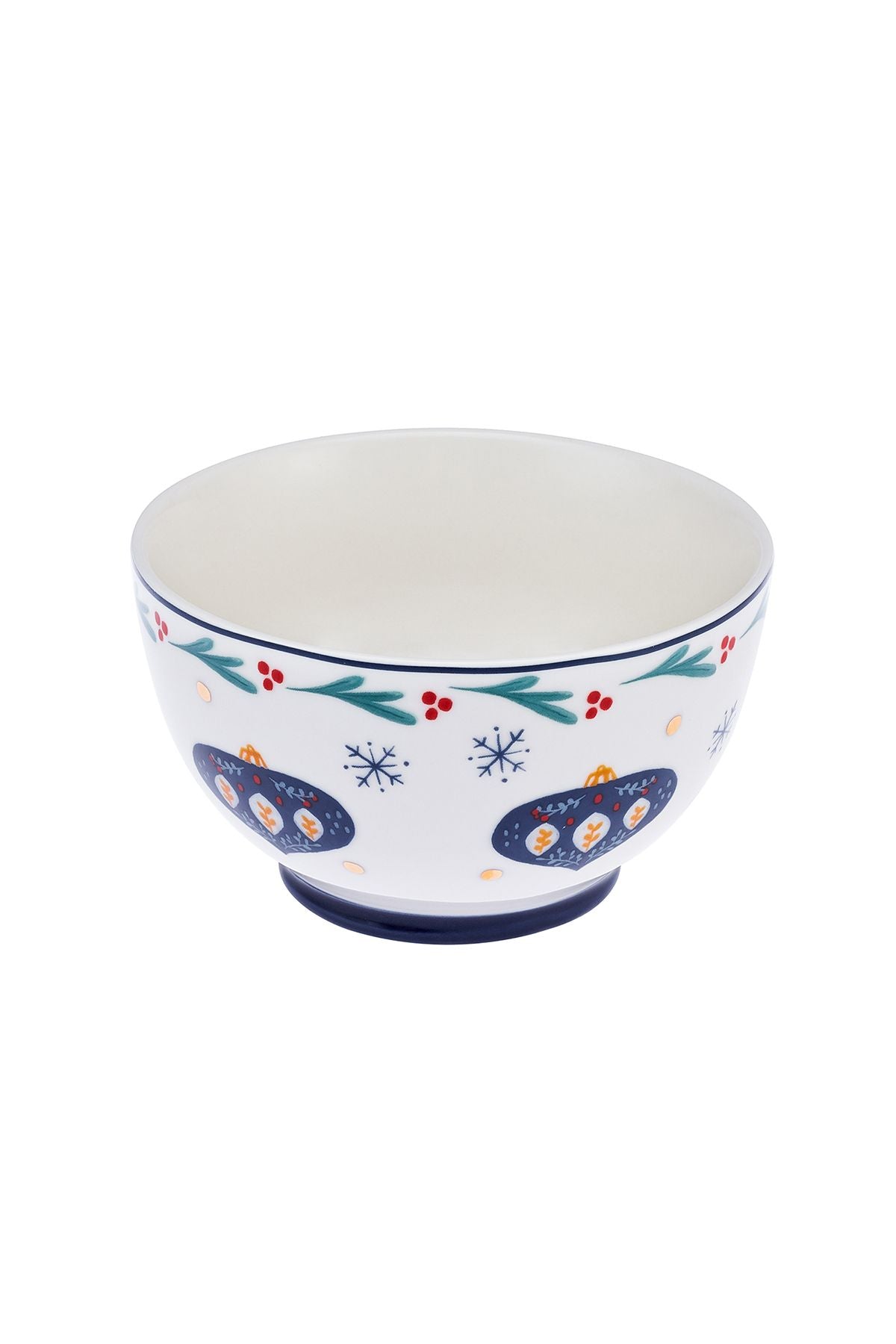 Infiancy New Year New Year New Year's New Bone Bowl 14 cm