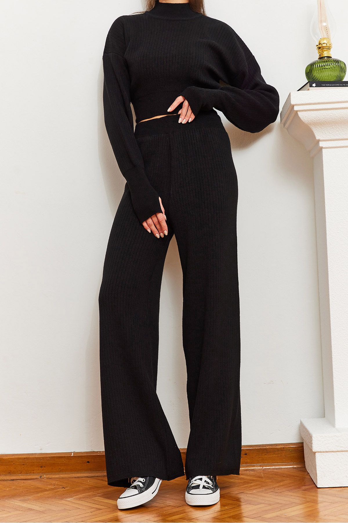 Women's waist rubber binary set