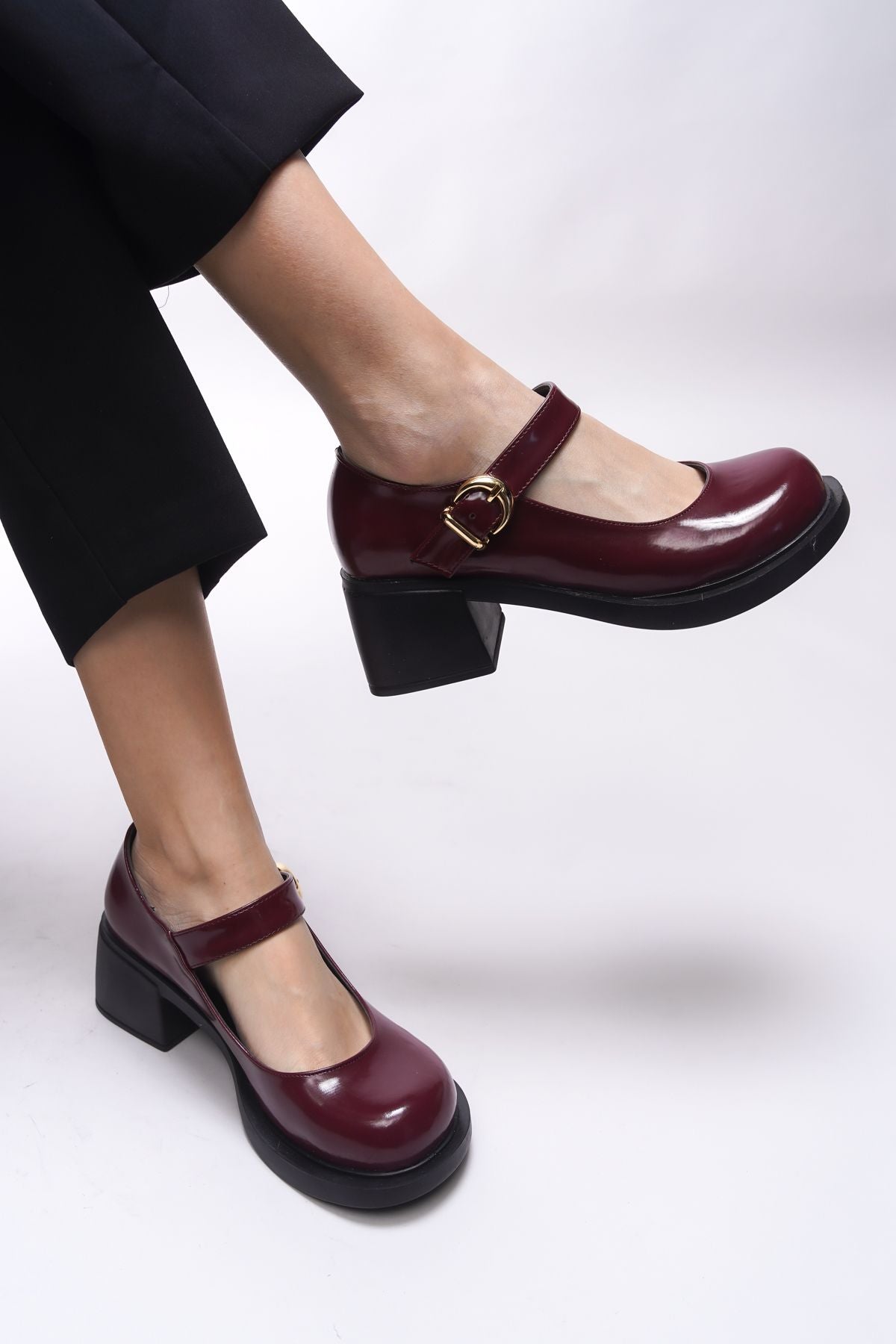 KYSLANNA WOMEN LoAfer 0012503 Bordeaux Patent Leather