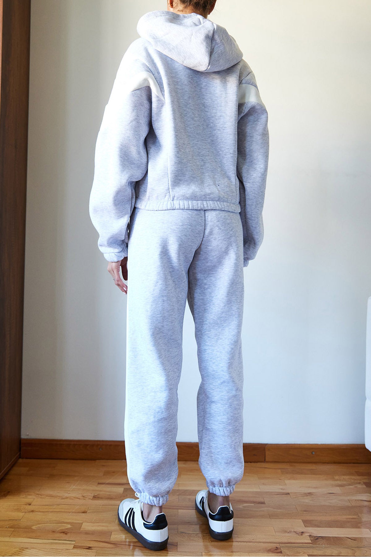 Women's Three Thread Raised Piece Bottom Top Set 60351195